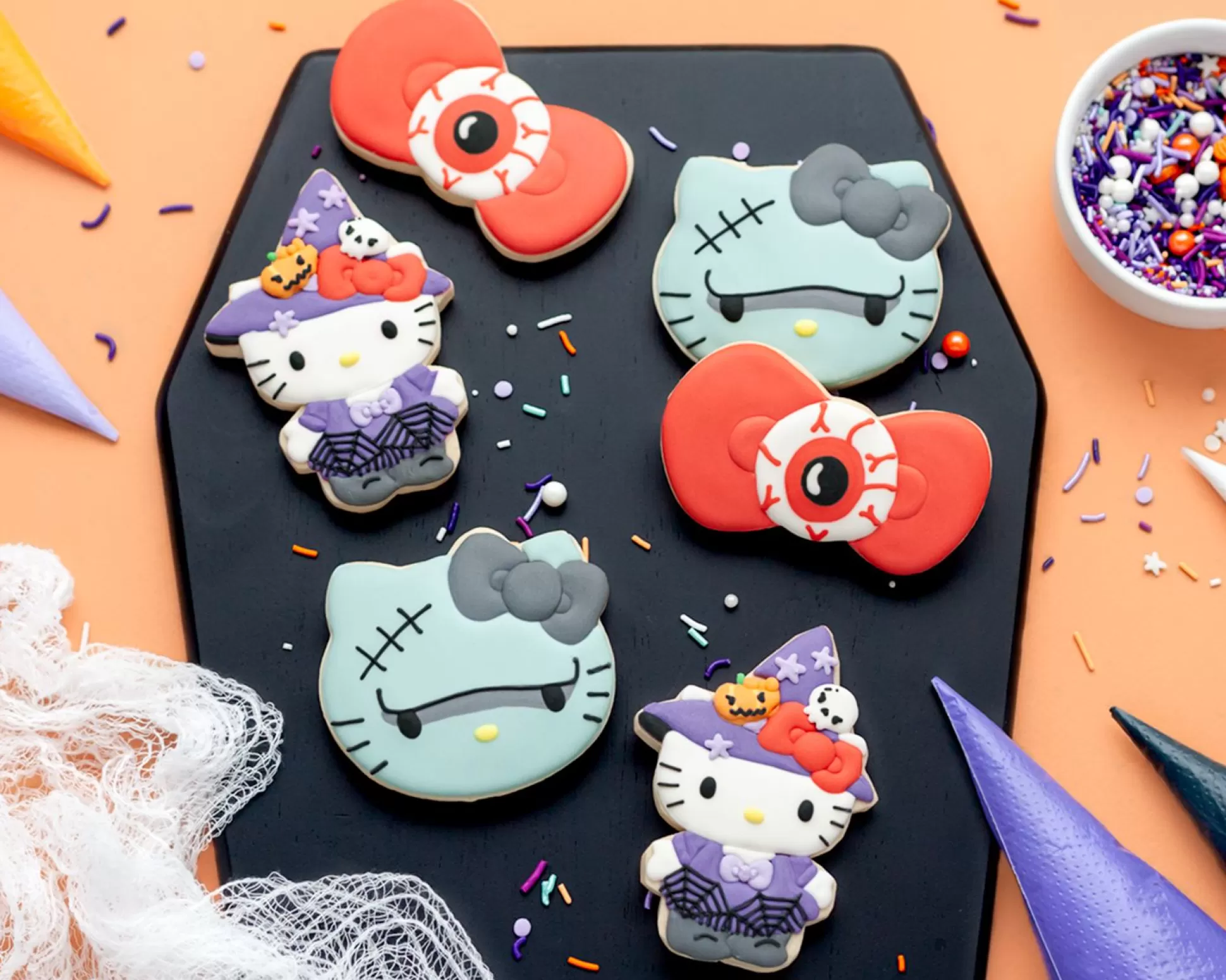 Hello Kitty Halloween Cookie Baking Set^Handstand Kitchen Discount