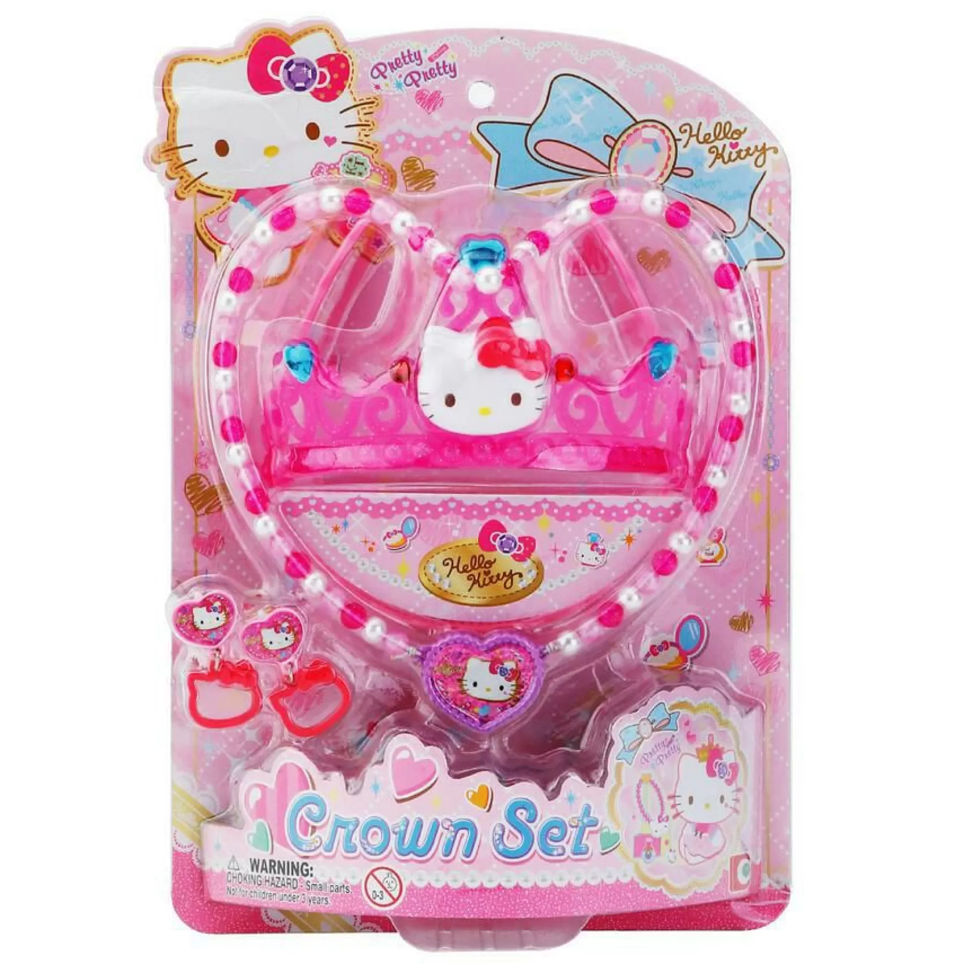 Hello Kitty Kids Pretend Crown And Jewelry Play Set^* Hot