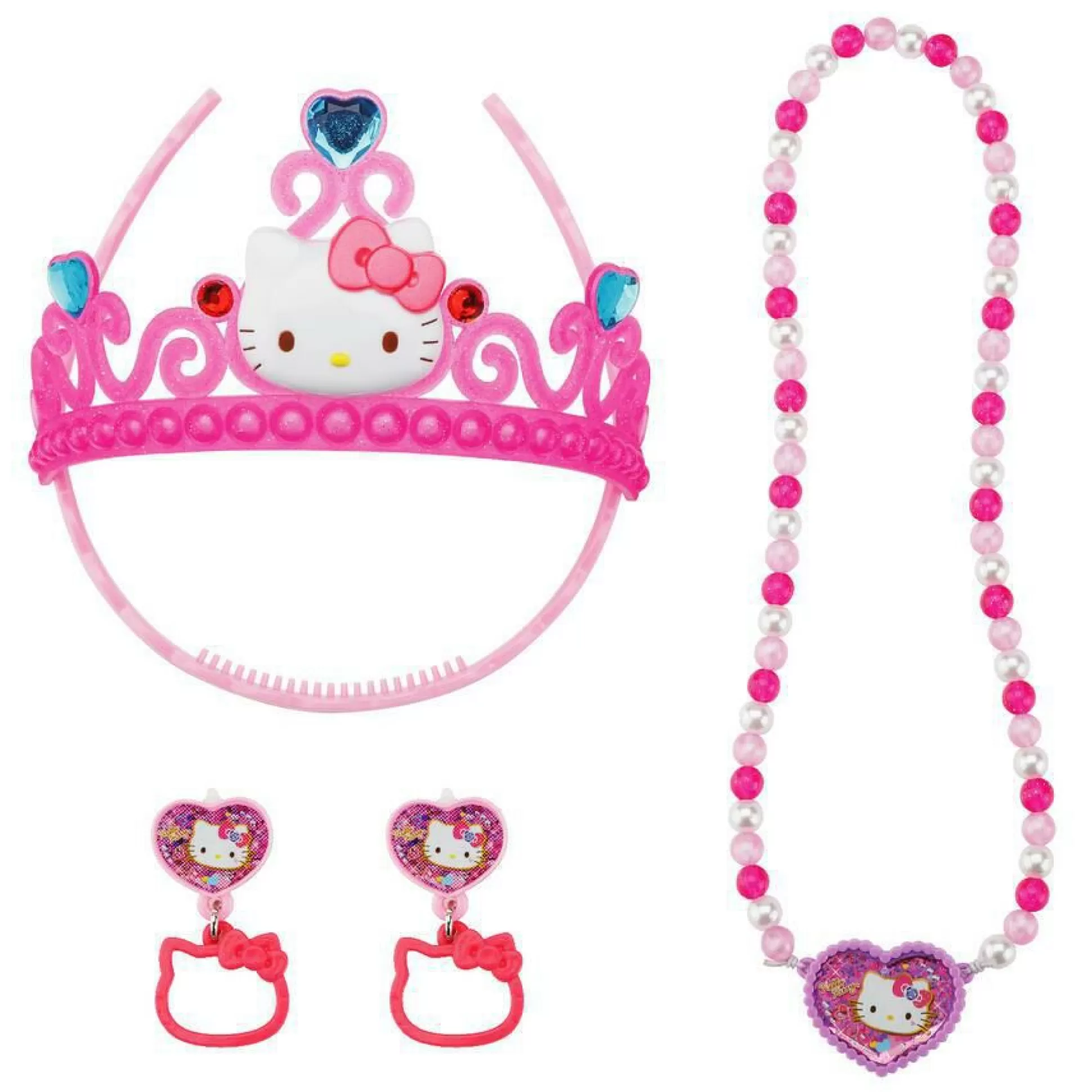 Hello Kitty Kids Pretend Crown And Jewelry Play Set^* Hot