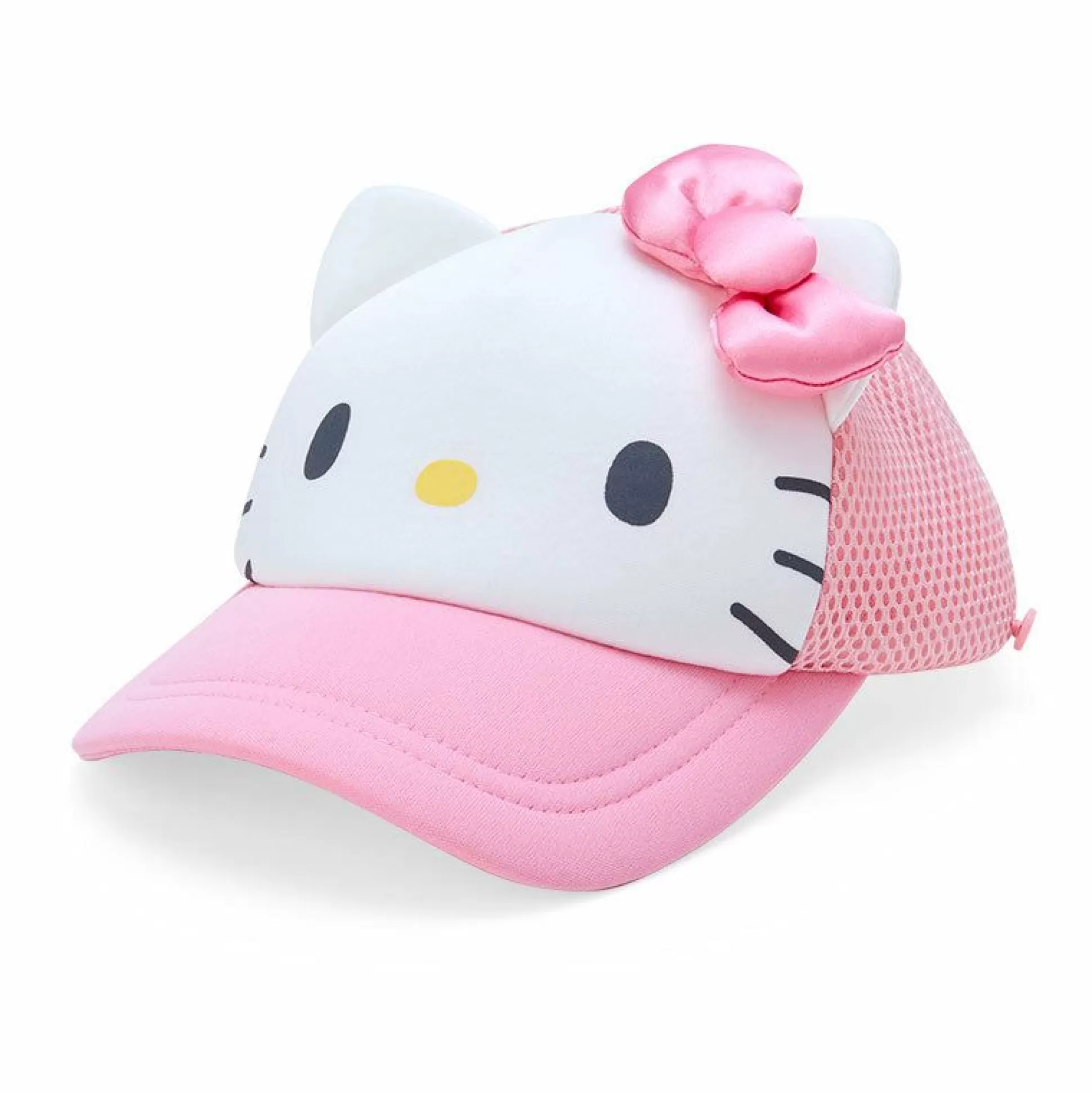 Hello Kitty Kids Sunshade Mesh Cap^Japan Original New