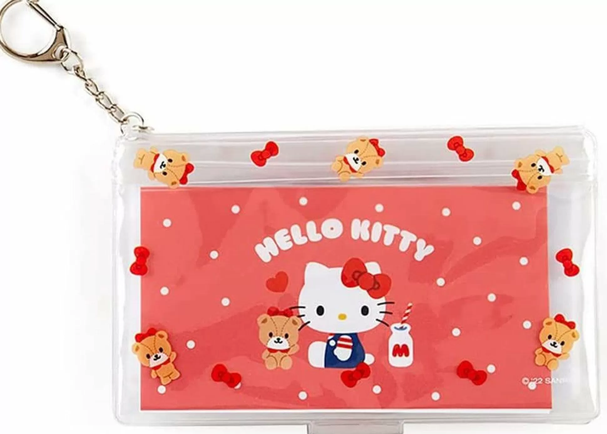 Hello Kitty Memo Pad With Keychain Case^Japan Original Discount