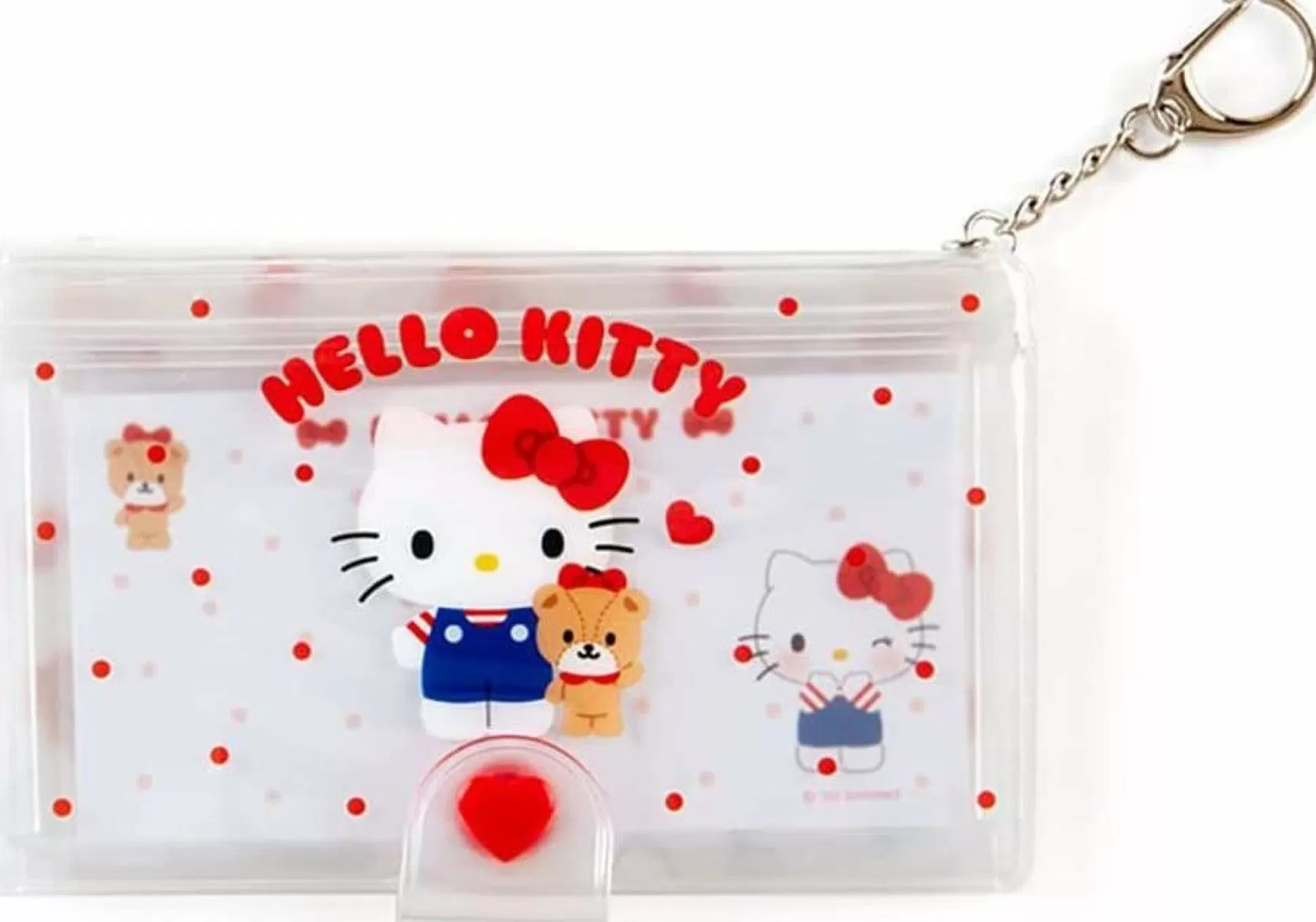 Hello Kitty Memo Pad With Keychain Case^Japan Original Discount