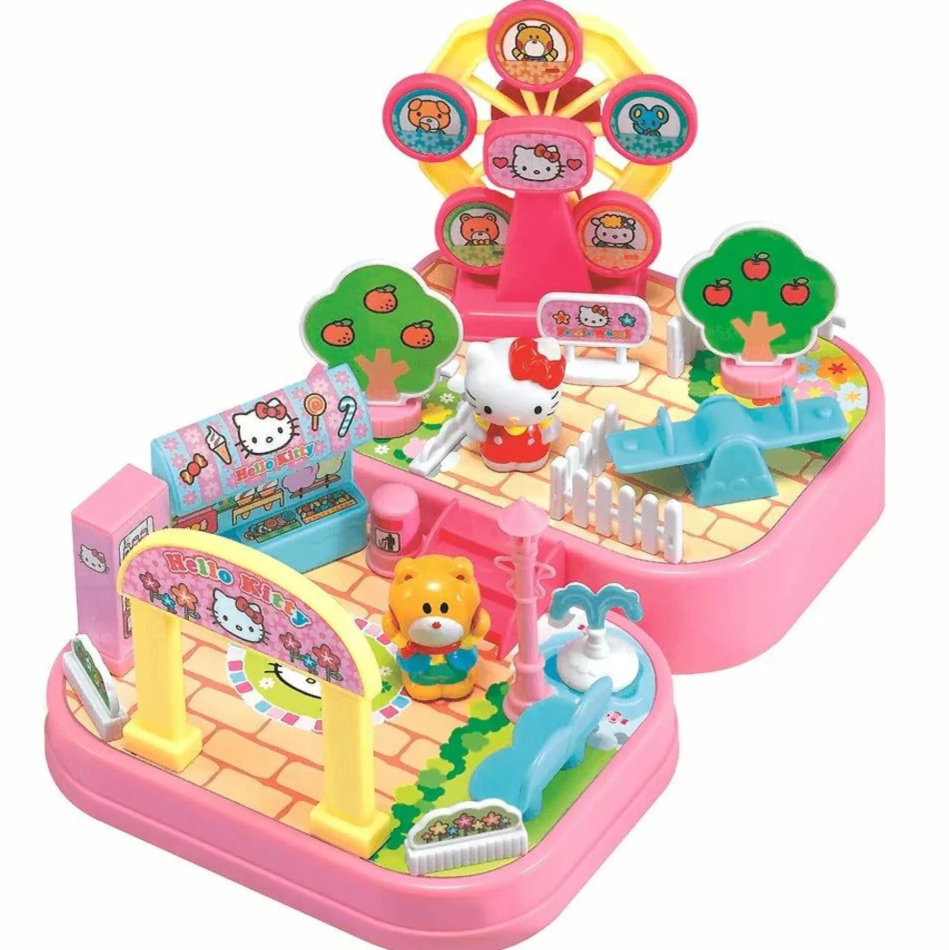 Hello Kitty Mini Amusement Park Play Set^* Hot