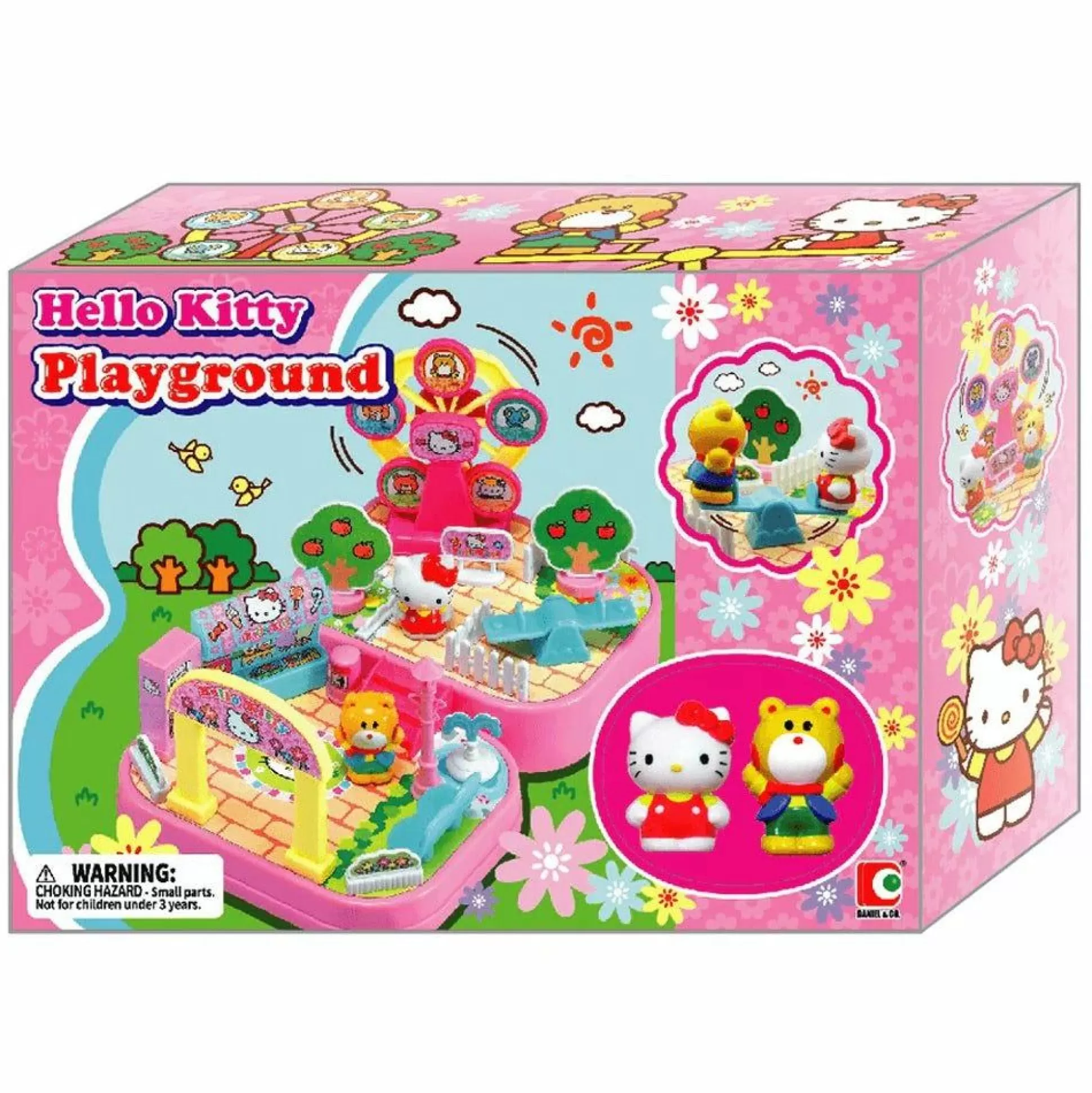 Hello Kitty Mini Amusement Park Play Set^* Hot