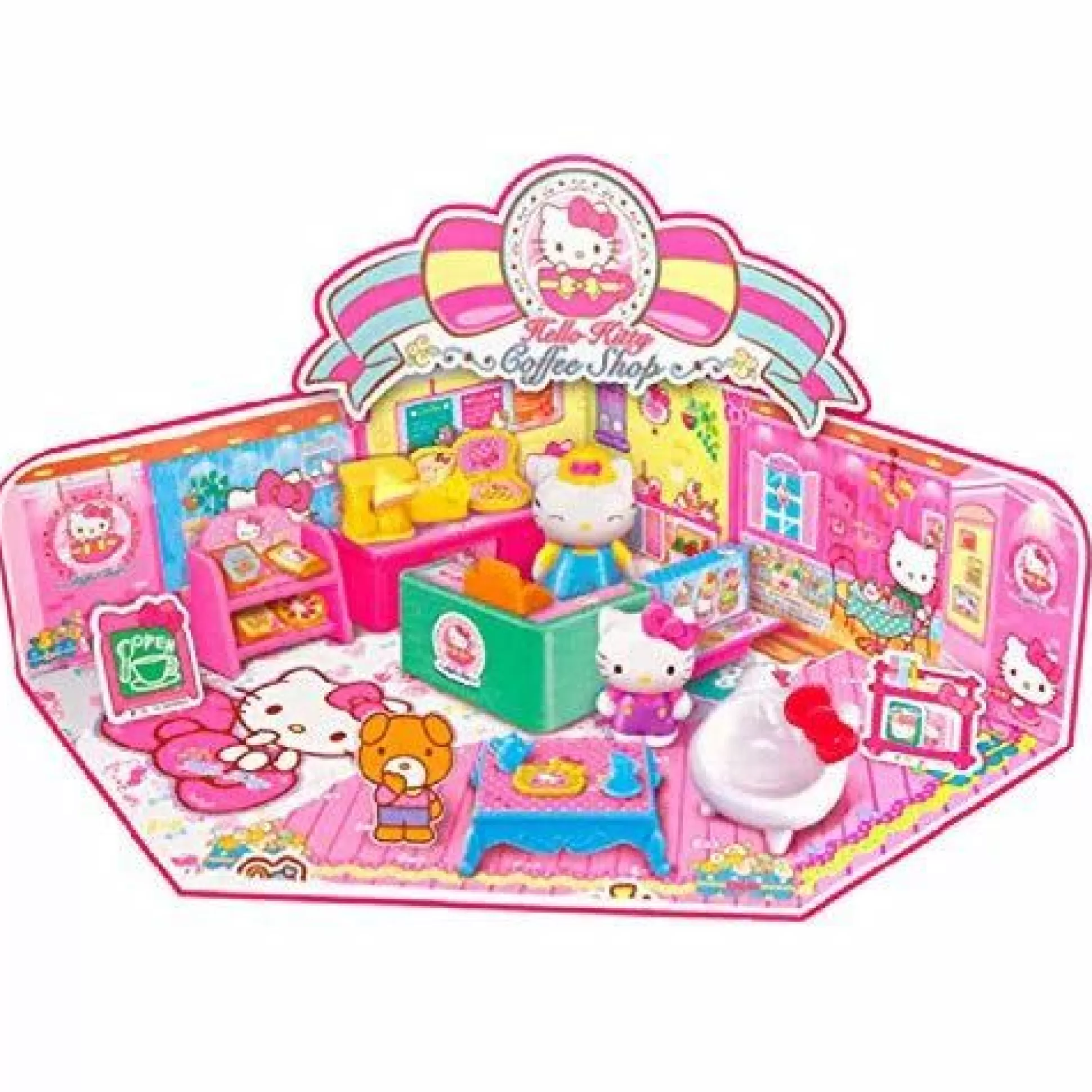 Hello Kitty Mini Coffee Shop Play Set^* Shop