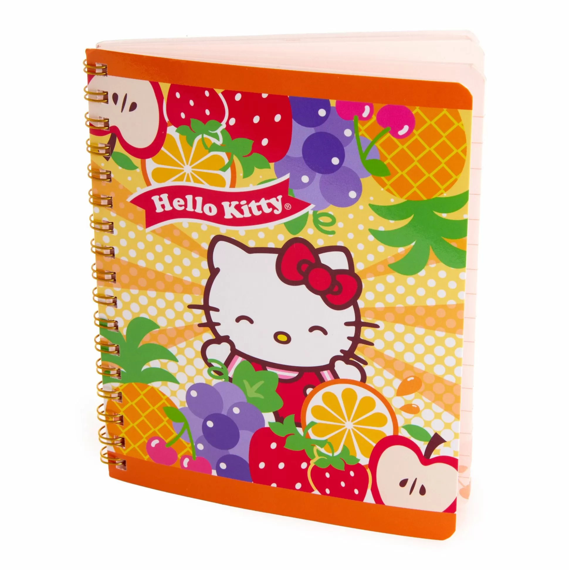 Hello Kitty Mini Spiral Notebook (Fruit Series)^NAKAJIMA CORPORATION Clearance