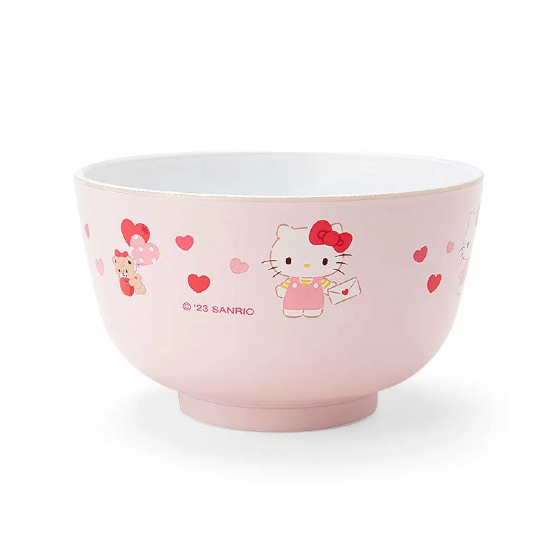 Hello Kitty Plastic Soup Bowl^Japan Original Flash Sale