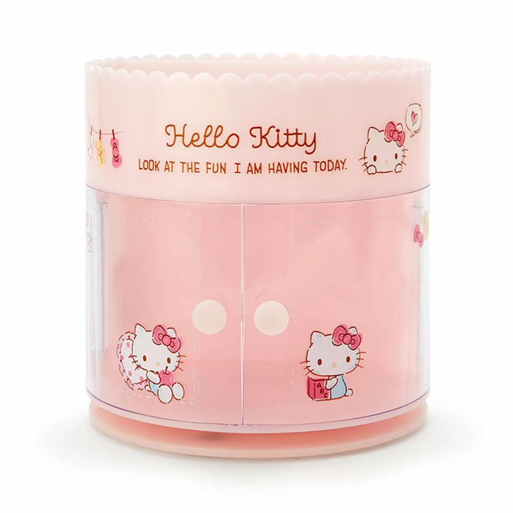 Hello Kitty Rotating Cosmetics Case^Japan Original Hot