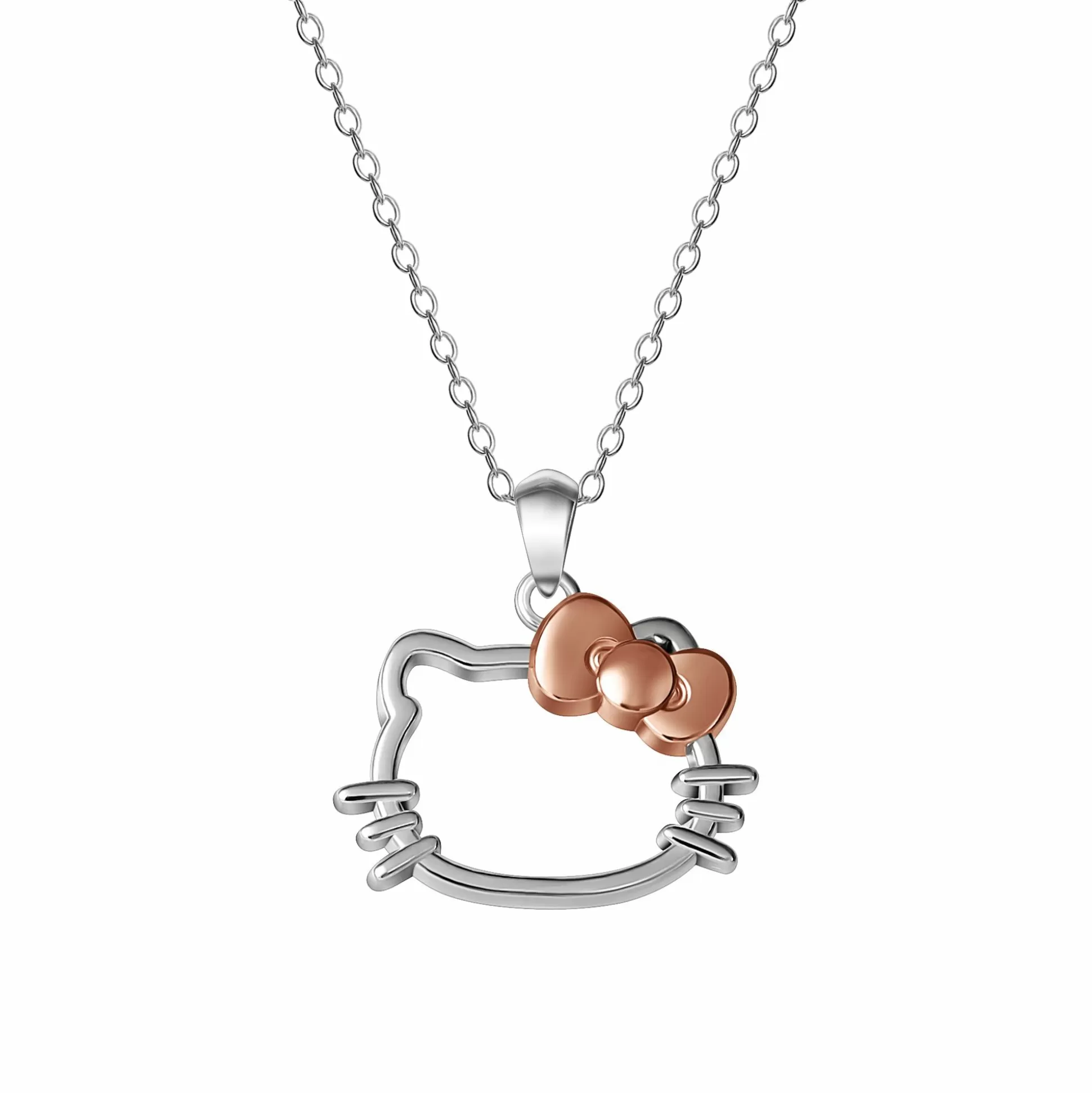 Hello Kitty Sterling Silver Silhouette Necklace^JACMEL JEWELRY INC Shop