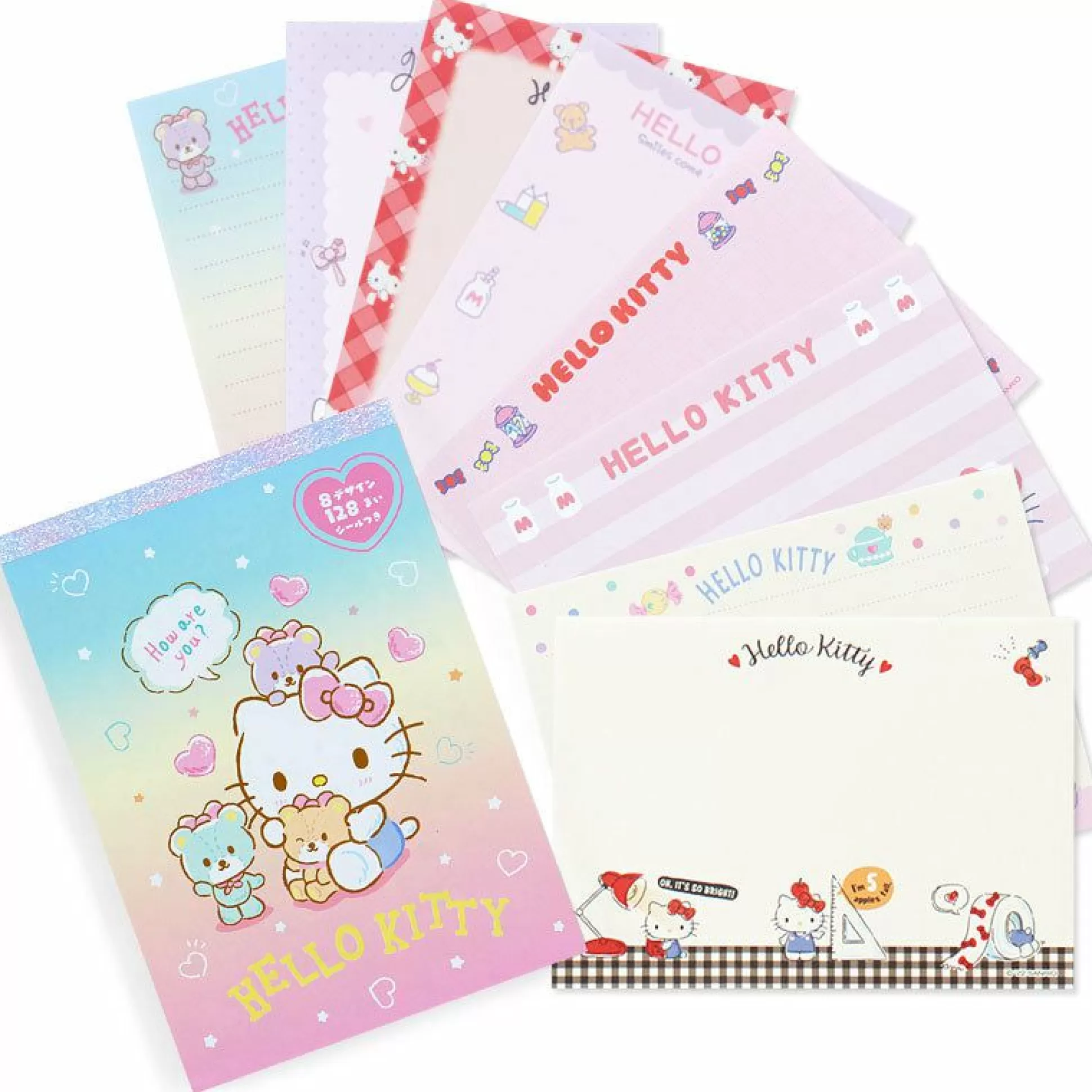 Hello Kitty Sticker And Memo Pad Set^* Fashion