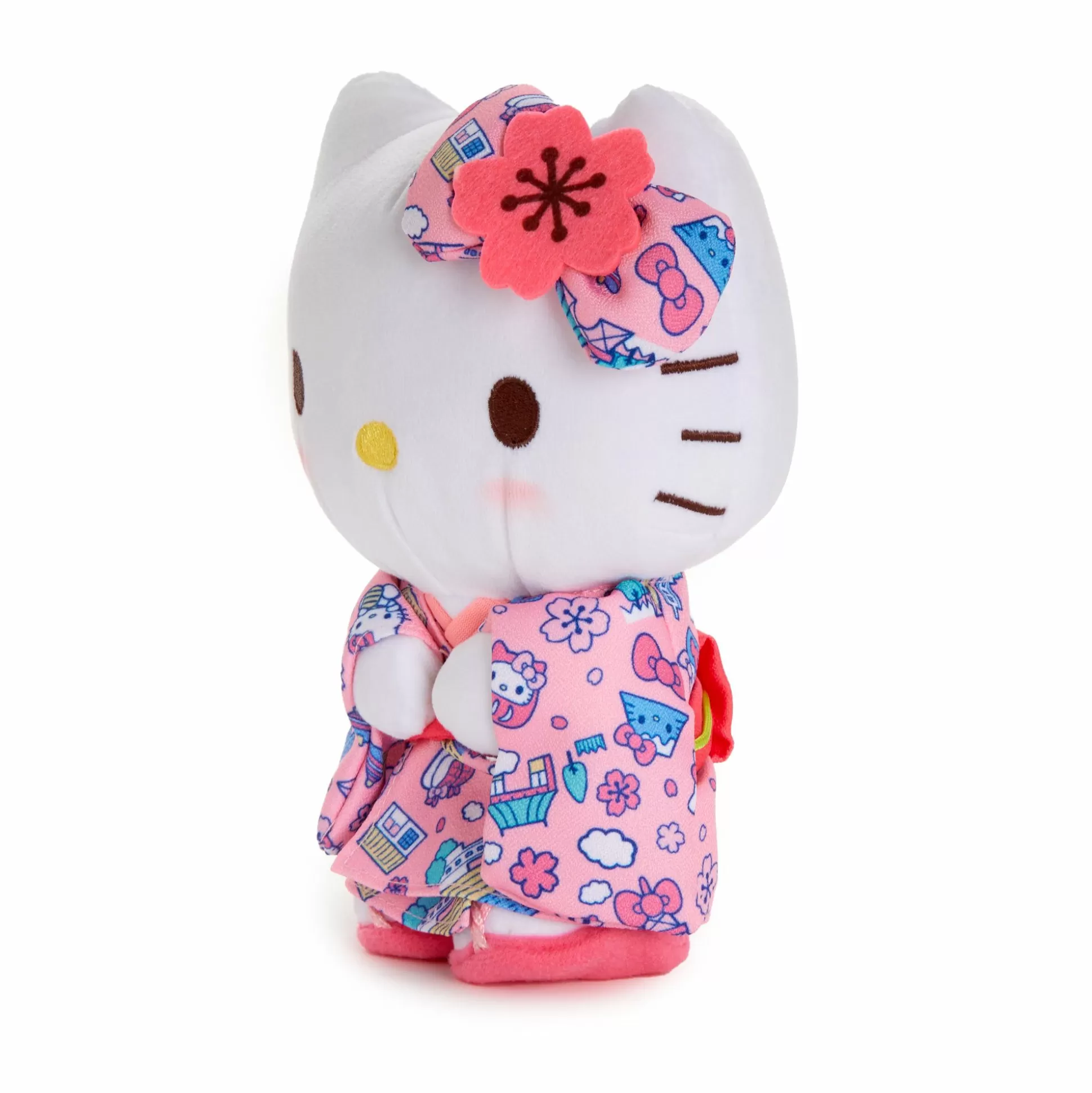 Hello Kitty Tokyo Kimono 8" Standing Plush (Sakura Series)^NAKAJIMA CORPORATION New