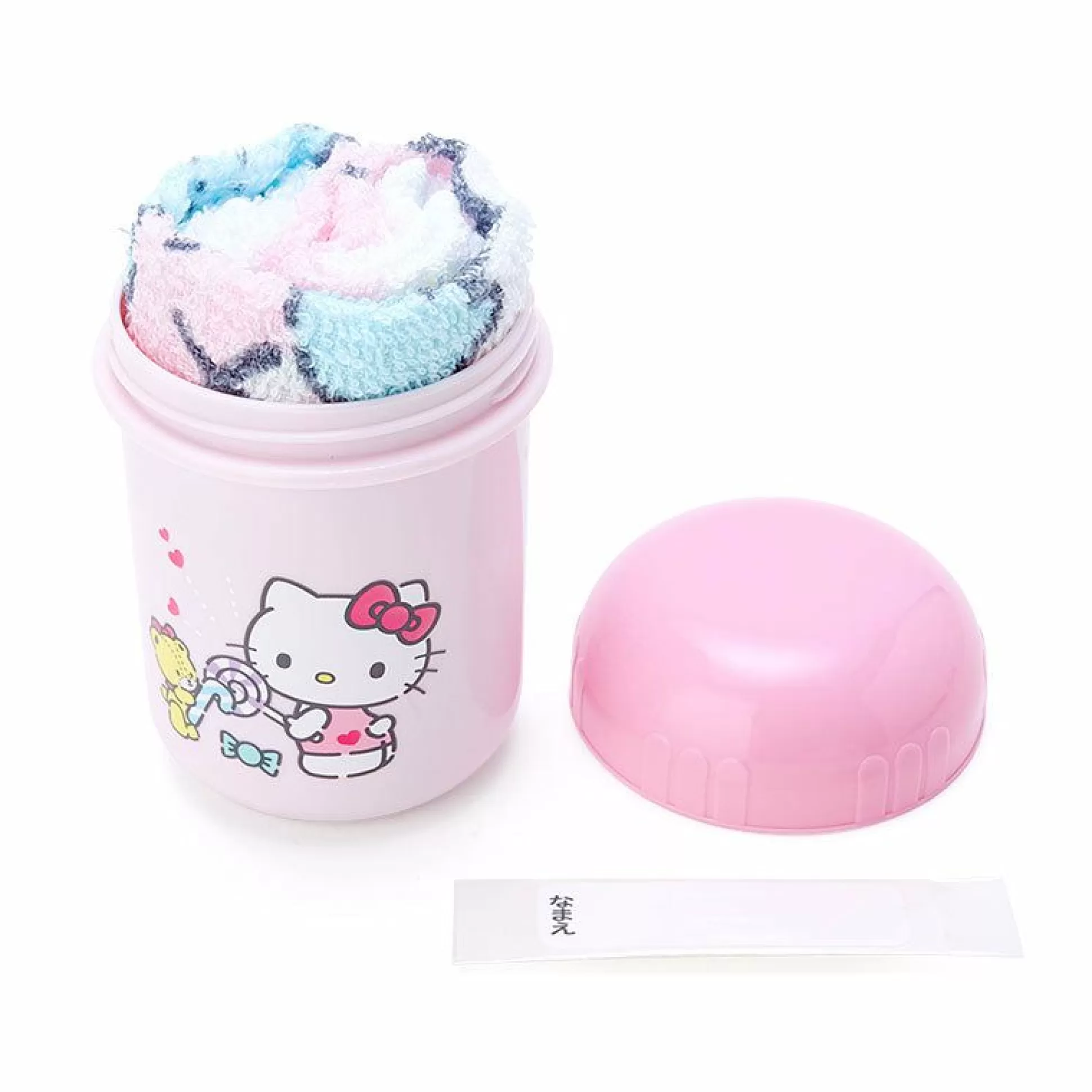 Hello Kitty Towel & Case Set^Japan Original Sale