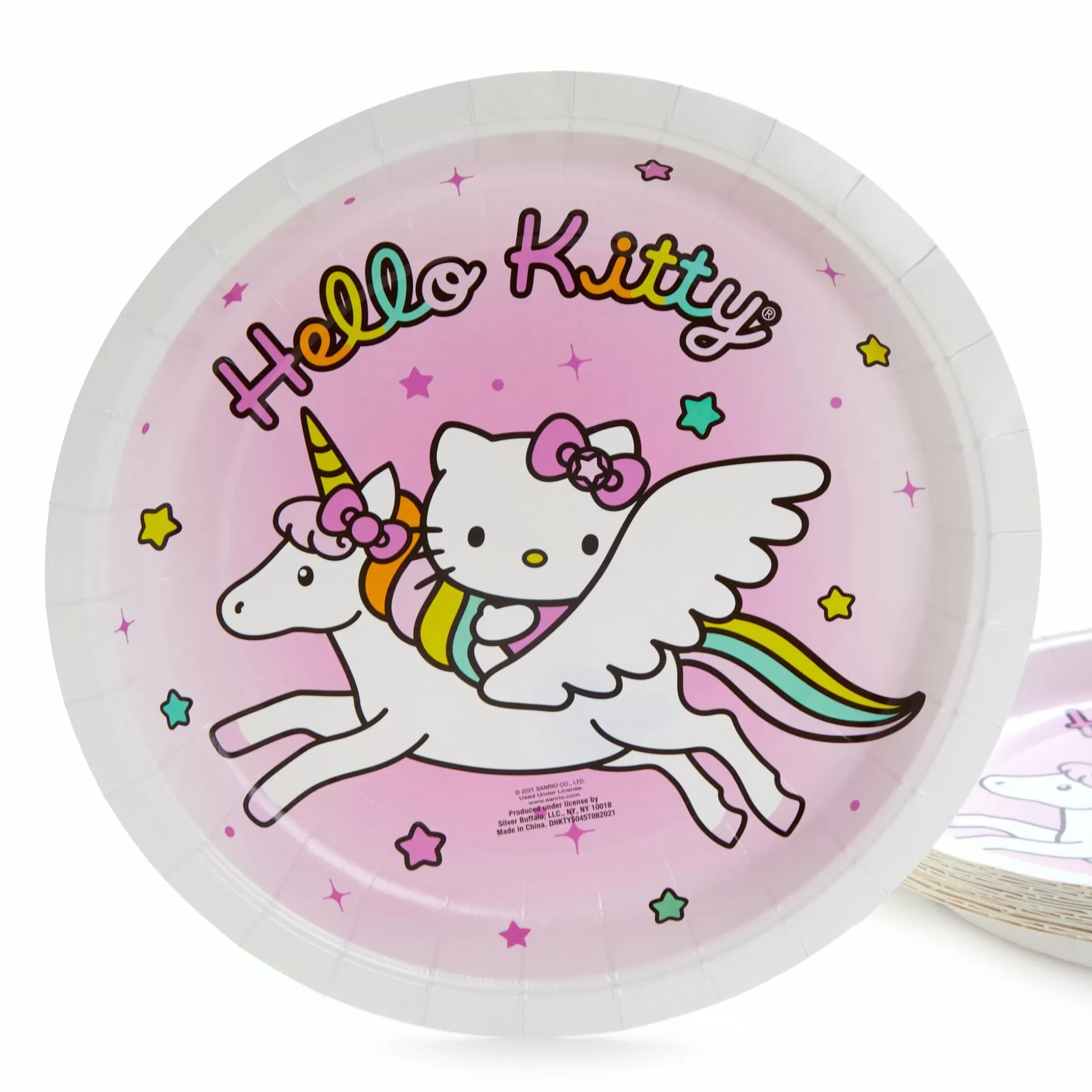 Hello Kitty Unicorn Rainbow 60-Pc Party Pack^Silver Buffalo LLC Cheap