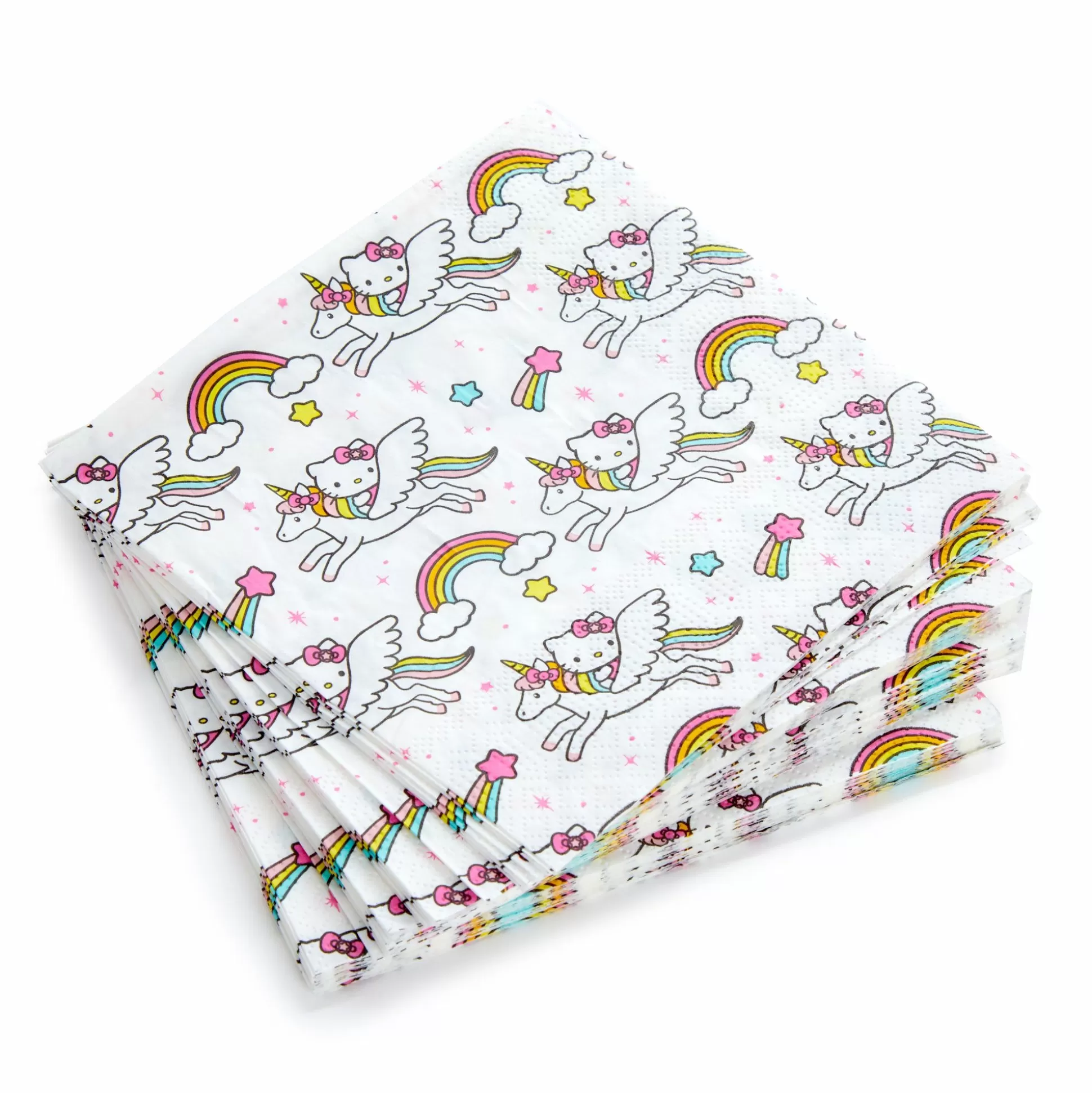 Hello Kitty Unicorn Rainbow 60-Pc Party Pack^Silver Buffalo LLC Fashion