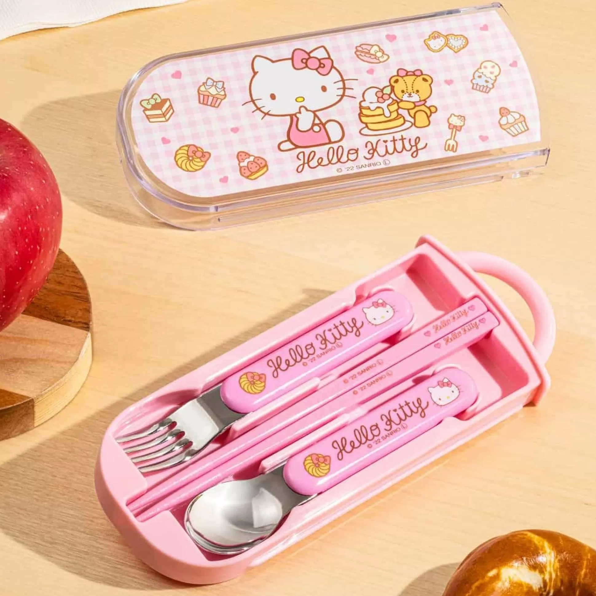 Hello Kitty Utensil Set Trio^CLEVER IDIOTS Cheap