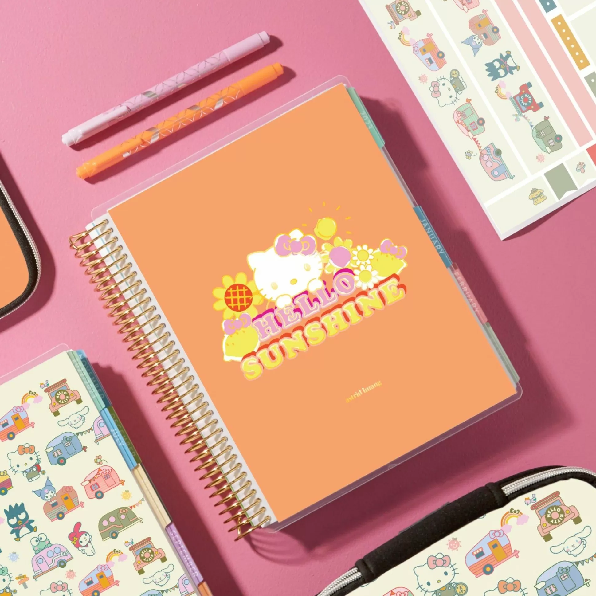 Hello Kitty X Spiral Notebook (Hello Sunshine)^ERIN CONDREN Sale