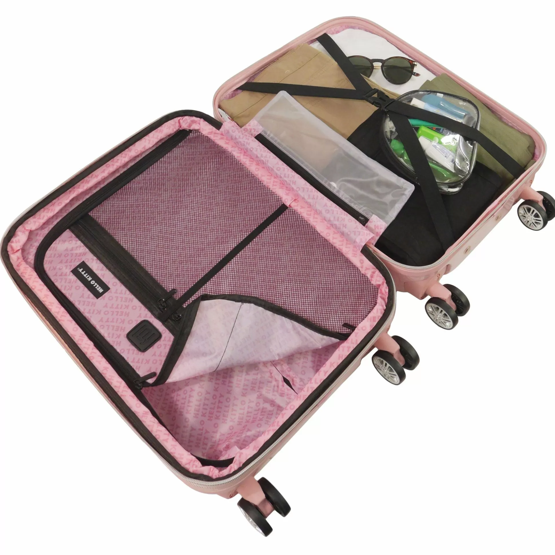 Hello Kitty X Ful 3-Piece Hardshell Luggage Set In Pink^Concept One Shop