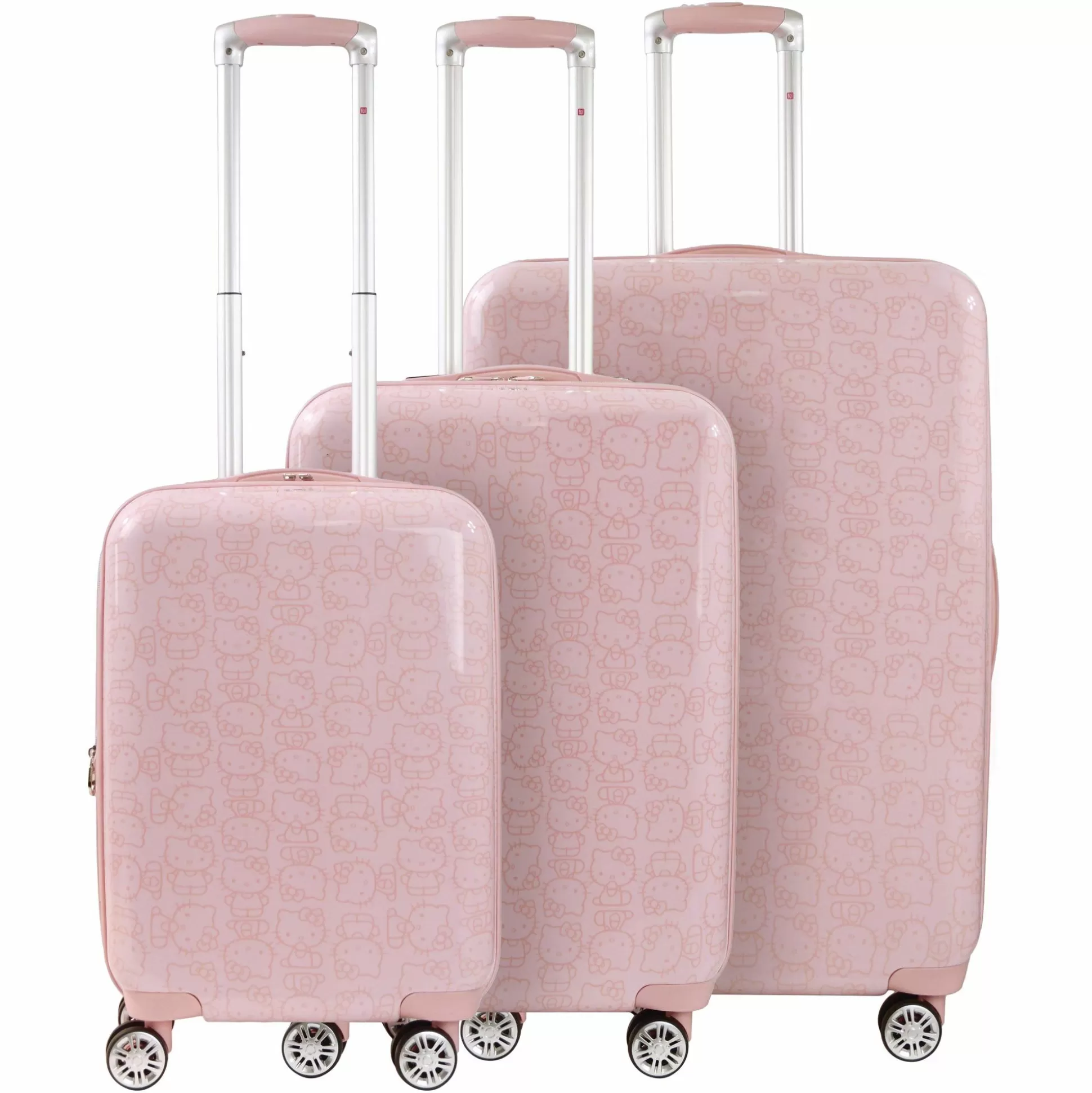 Hello Kitty X Ful 3-Piece Hardshell Luggage Set In Pink^Concept One Shop