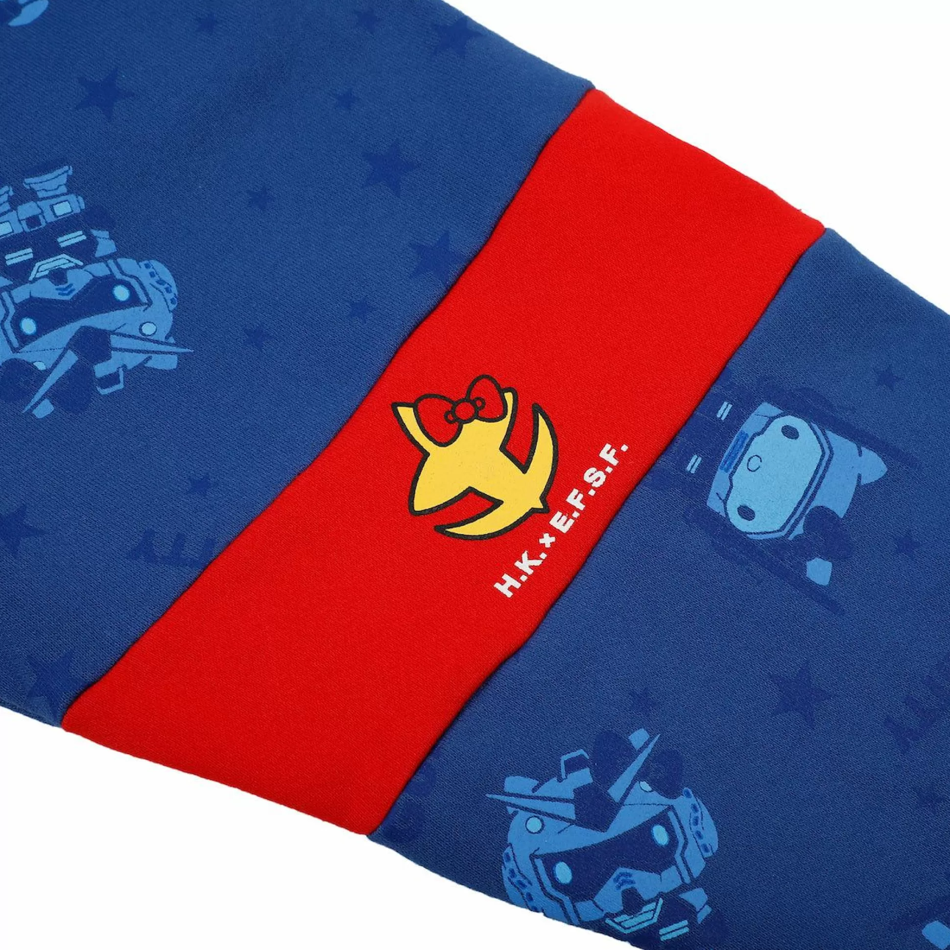 Hello Kitty X Gundam Colorblock Hoodie^BIOWORLD Sale