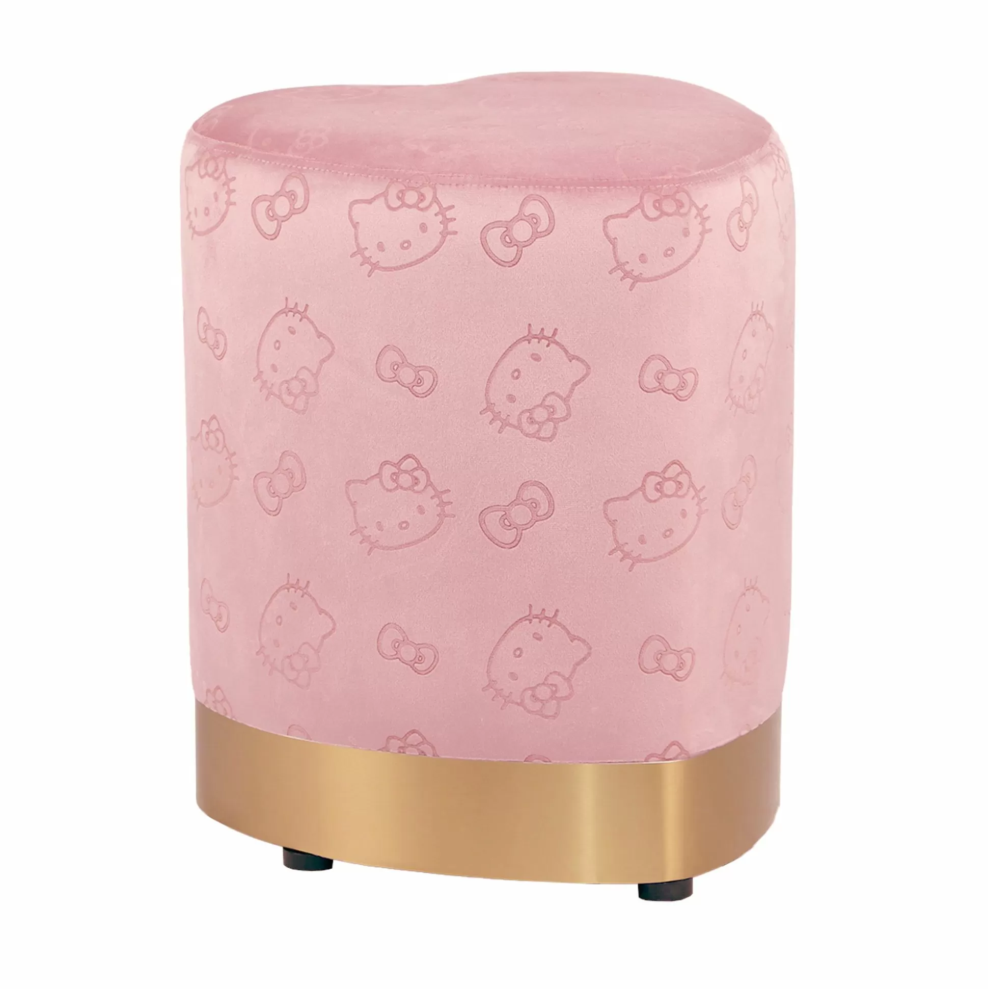 Hello Kitty X Heart Ottoman (Pink)^Impressions Vanity Discount