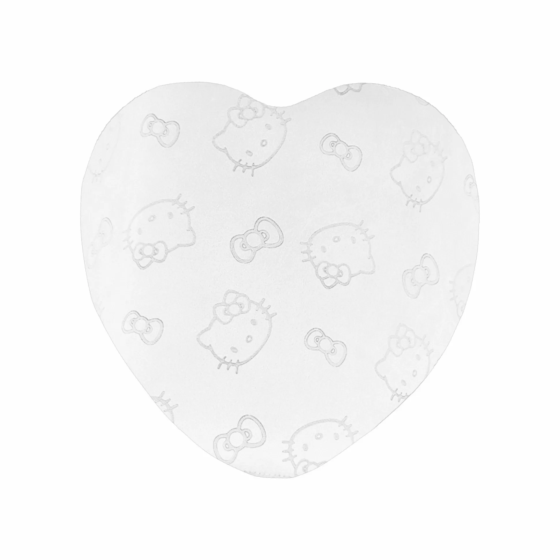 Hello Kitty X Heart Ottoman (White)^Impressions Vanity Online