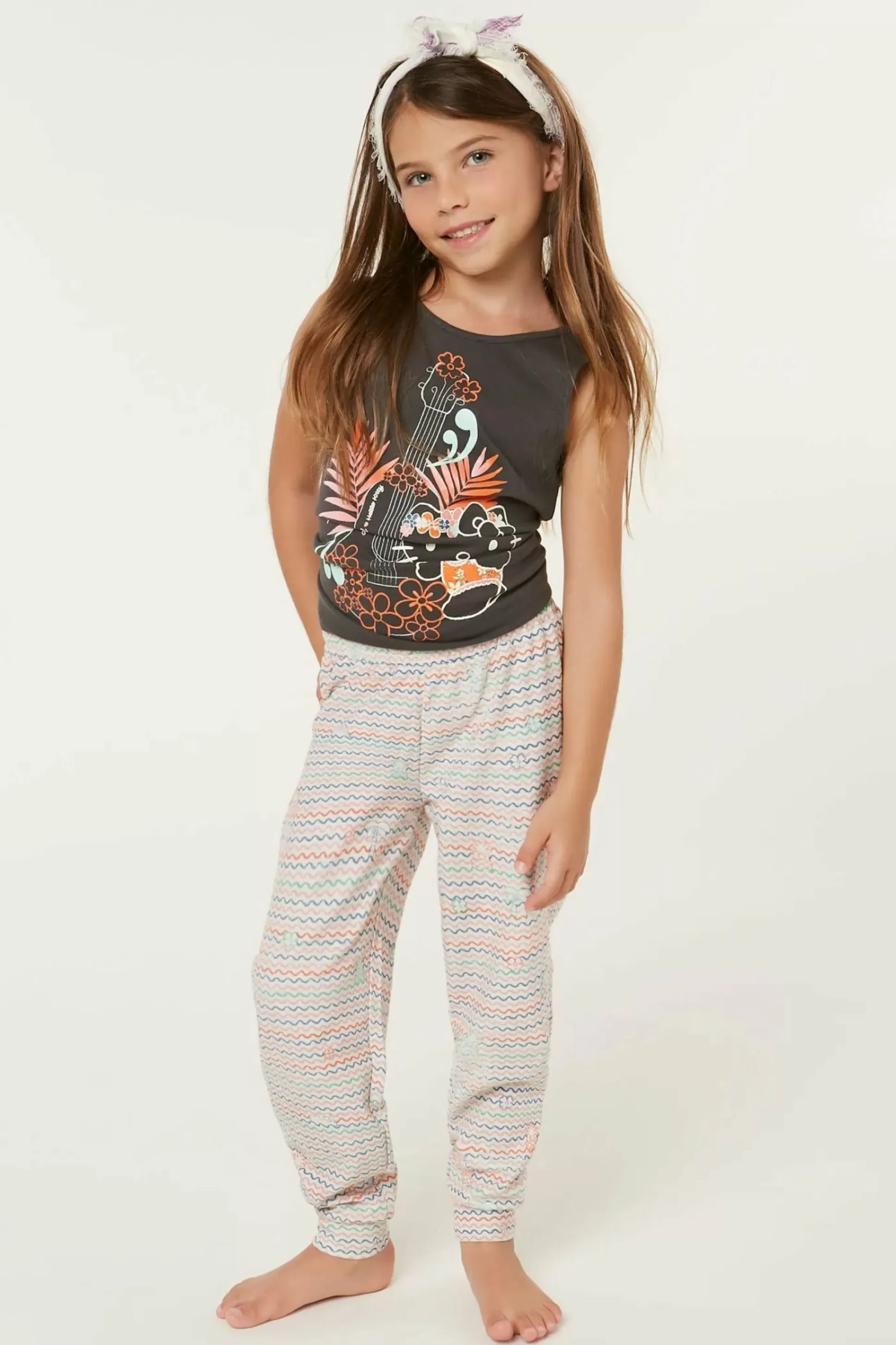 Hello Kitty X O'Neill Tropical Treasures Kids Pants (Size 4)^ONEILL LA Hot
