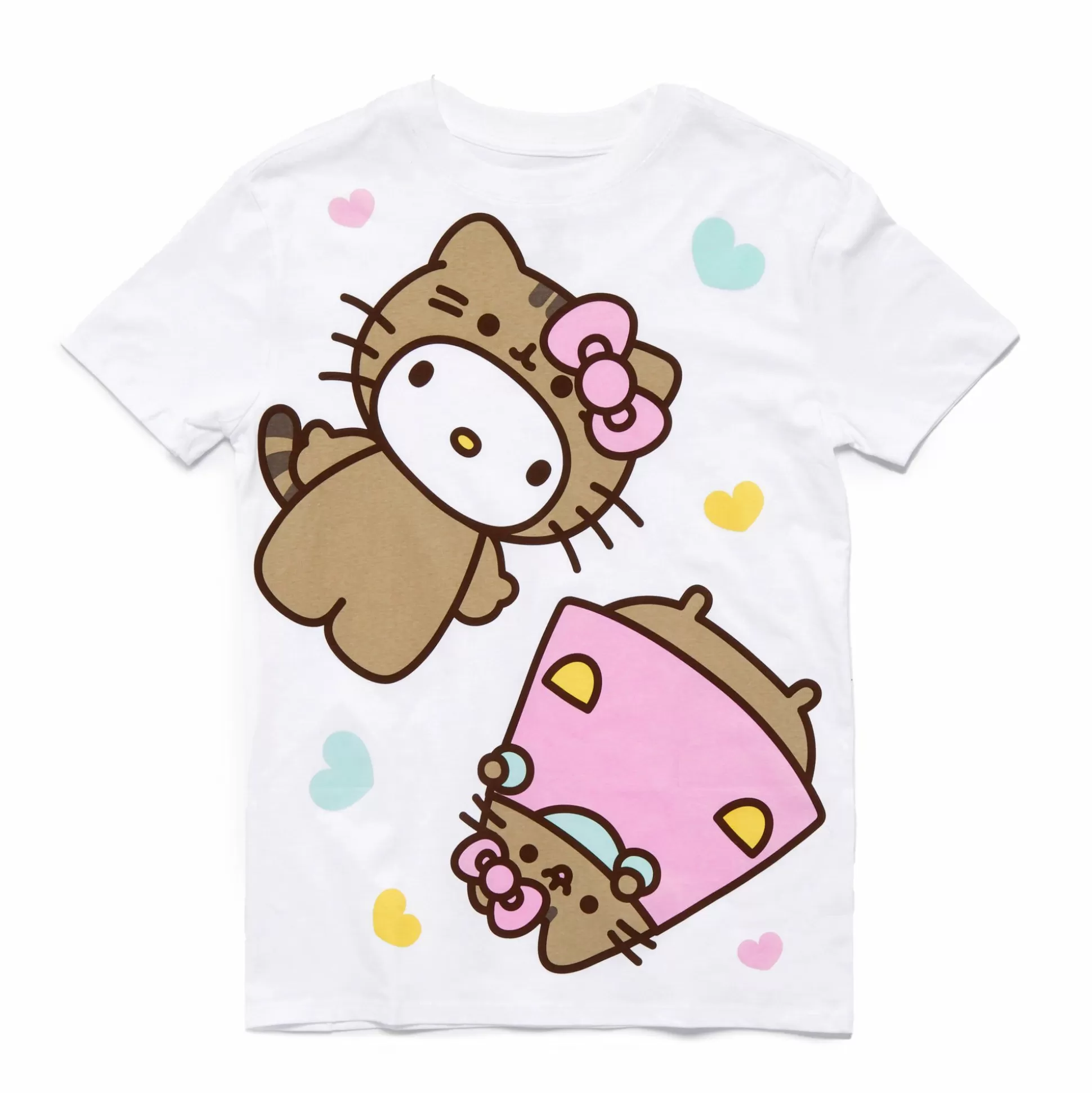 Hello Kitty X Pusheen Best Pals T-Shirt^Hybrid Apparel Store