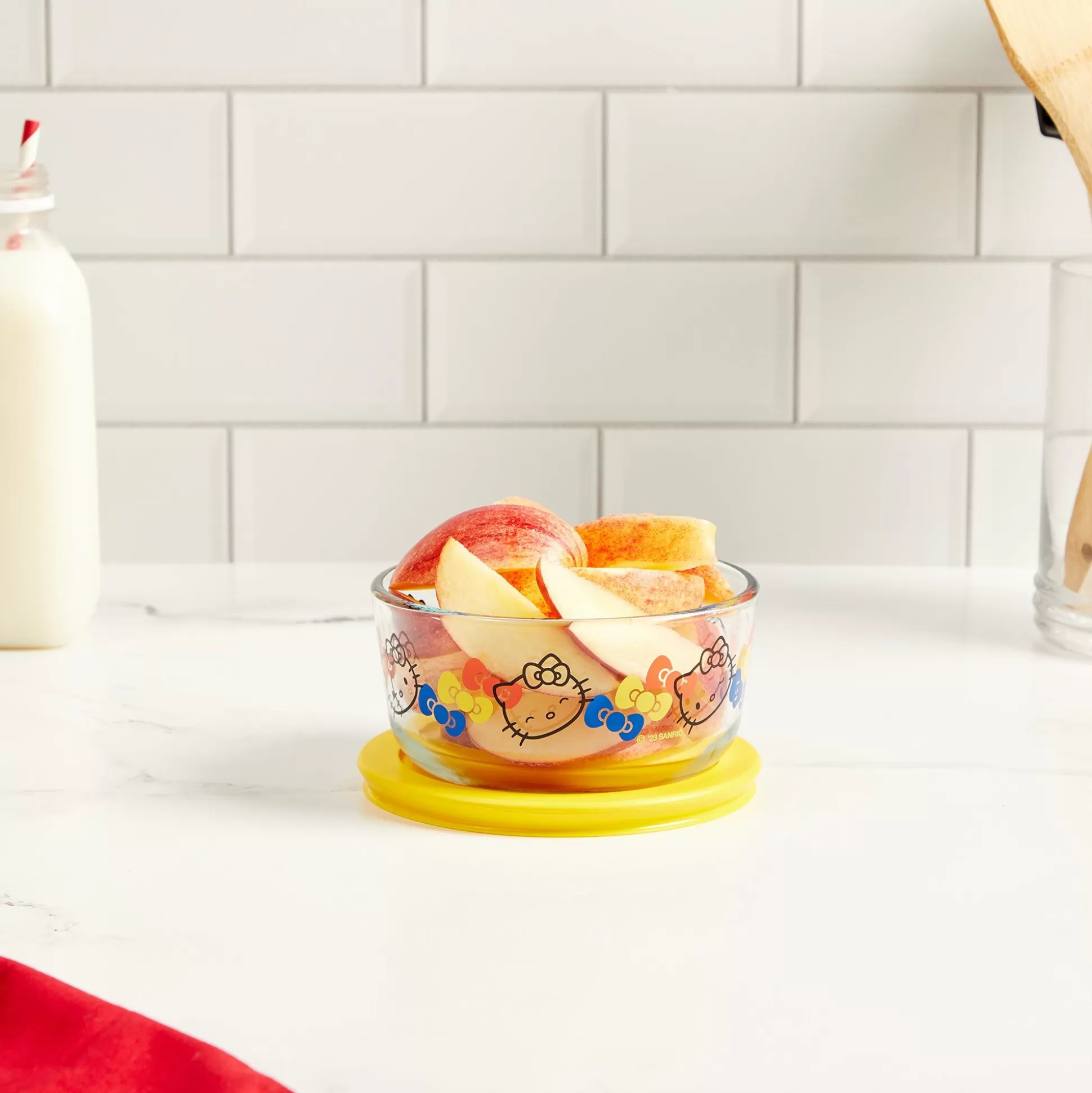 Hello Kitty X Pyrex Cheerful Vibes Glass Storage Containers (Set Of 3)^Instant Brands Outlet