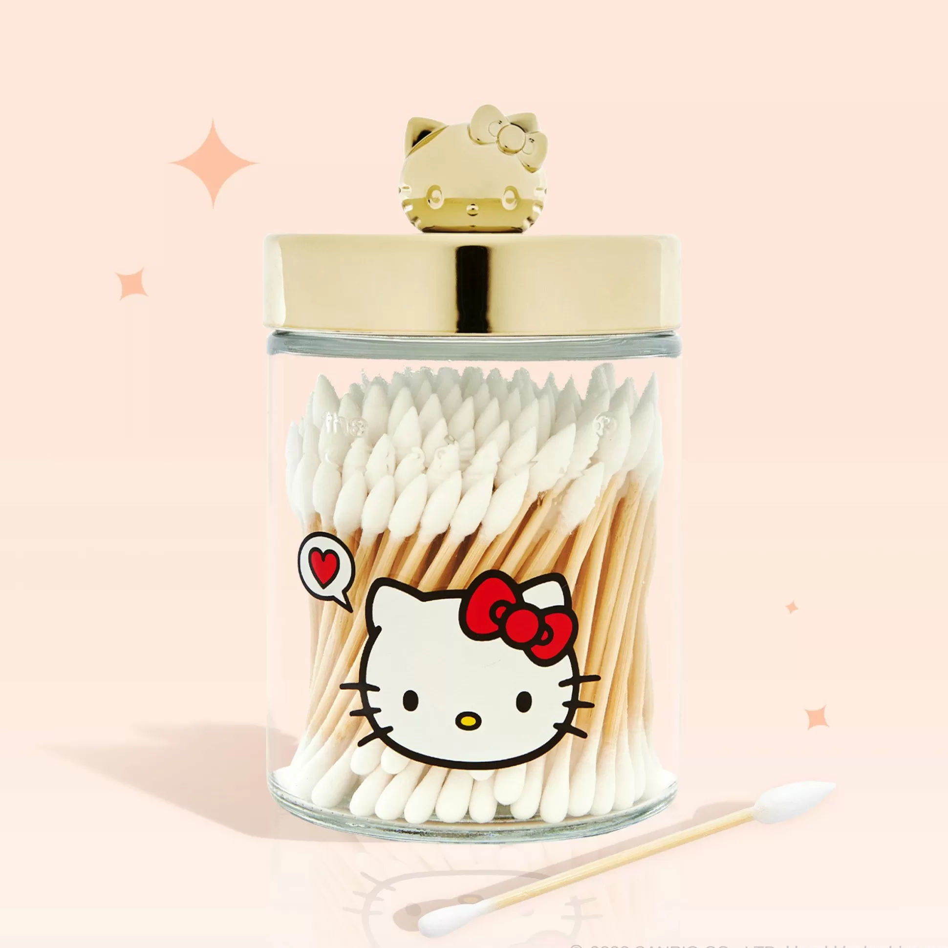 Hello Kitty X The Cr Me Shop Exfoliating Cotton Swabs^The Crème Shop Store