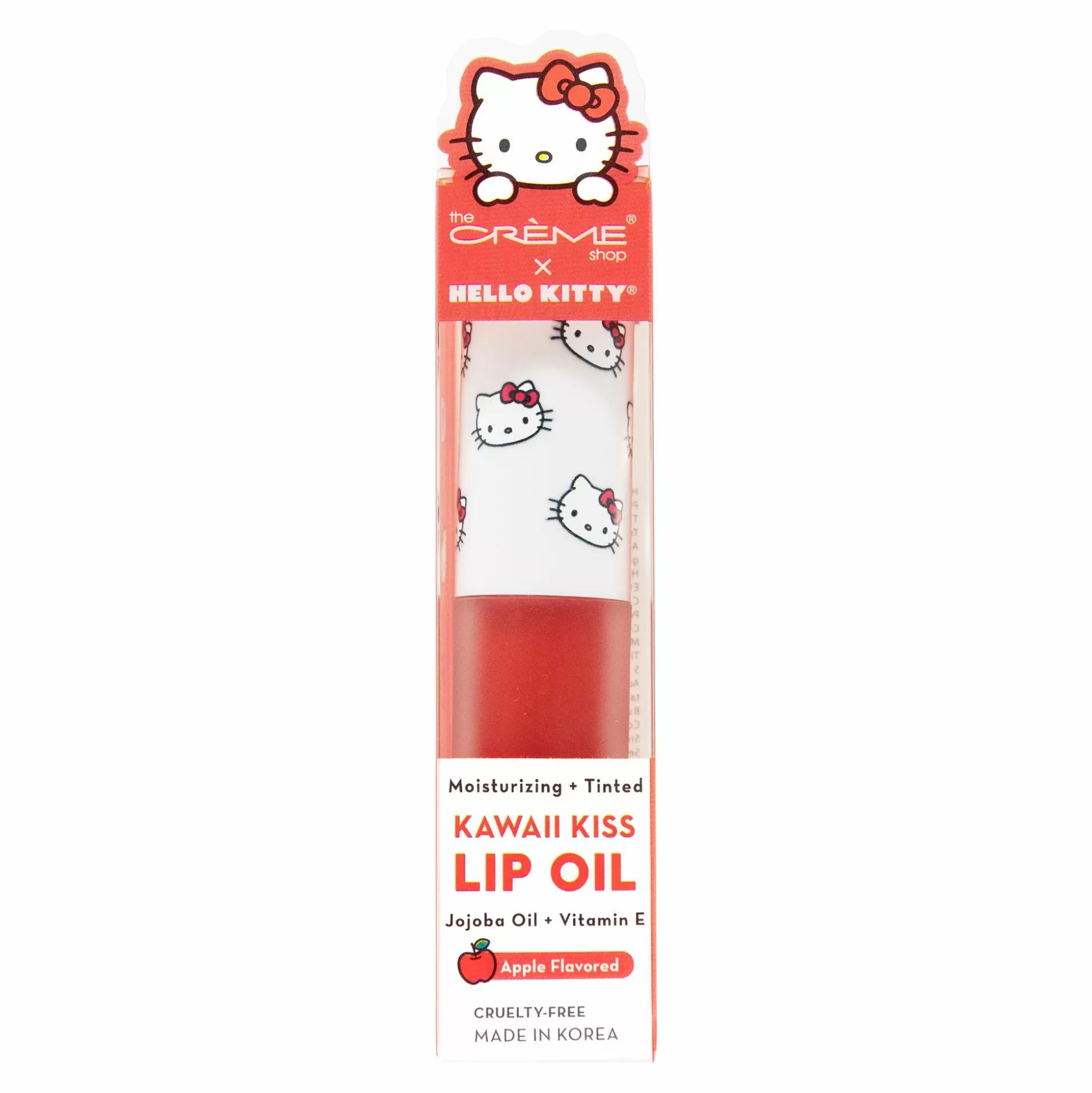 Hello Kitty X The Cr Me Shop Kawaii Kiss Moisturizing Lip Oil (Apple)^The Crème Shop Store