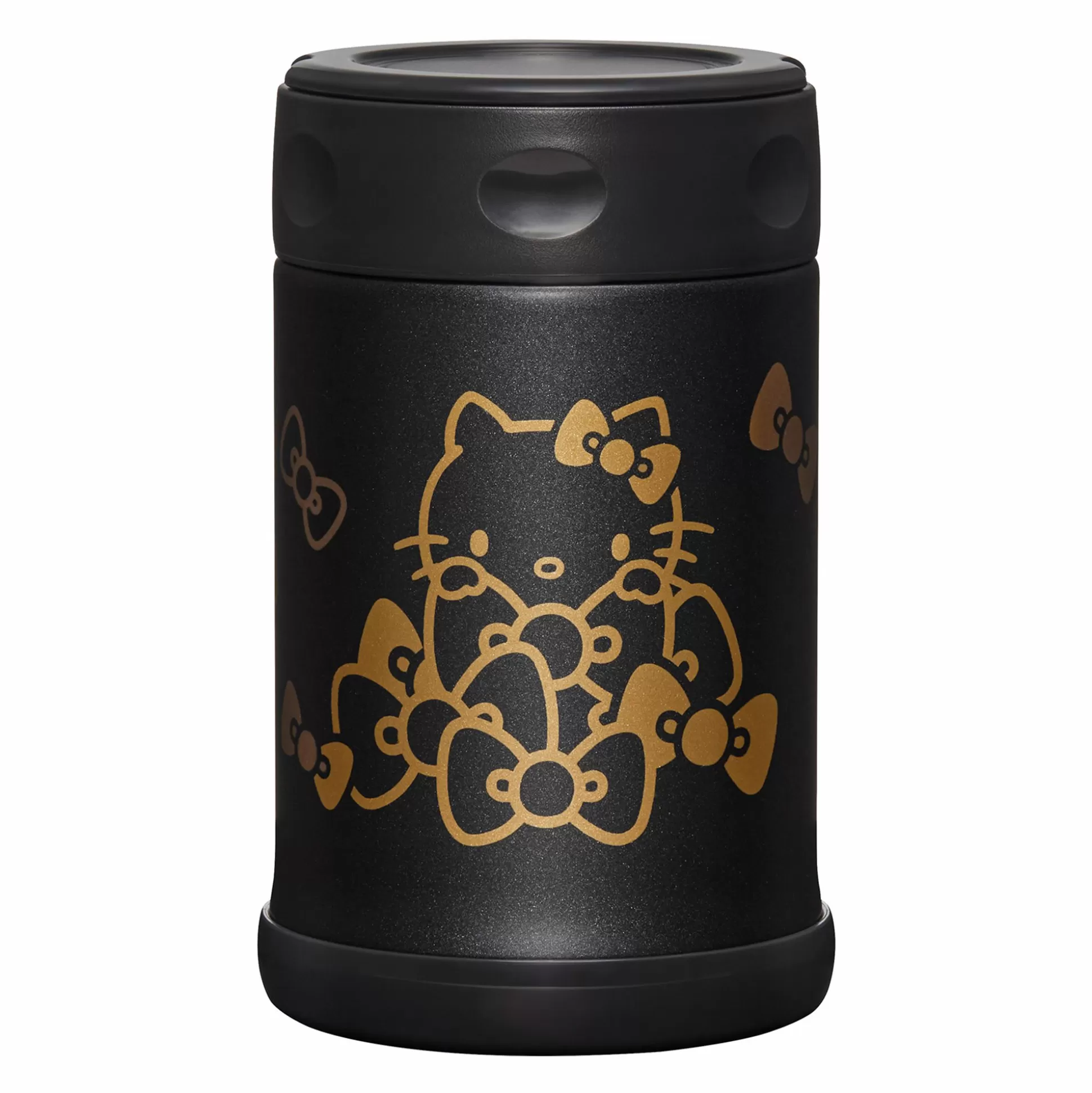 Hello Kitty X Black Stainless Steel Food Jar^ZOJIRUSHI Shop