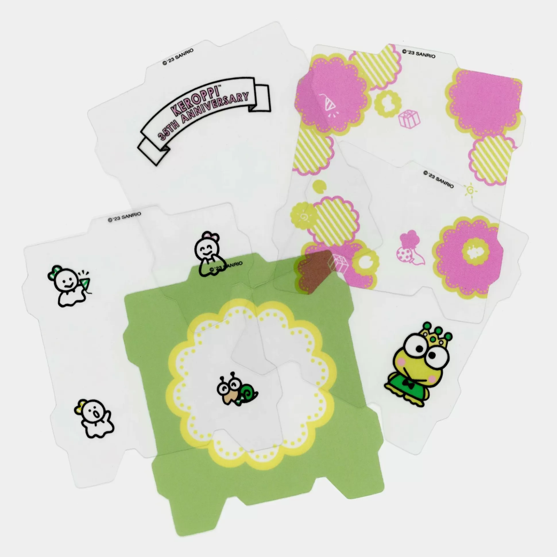 Keroppi 35Th Anniversary Instant Film Photo Filters (5-Pack)^RETROSPEKT Cheap