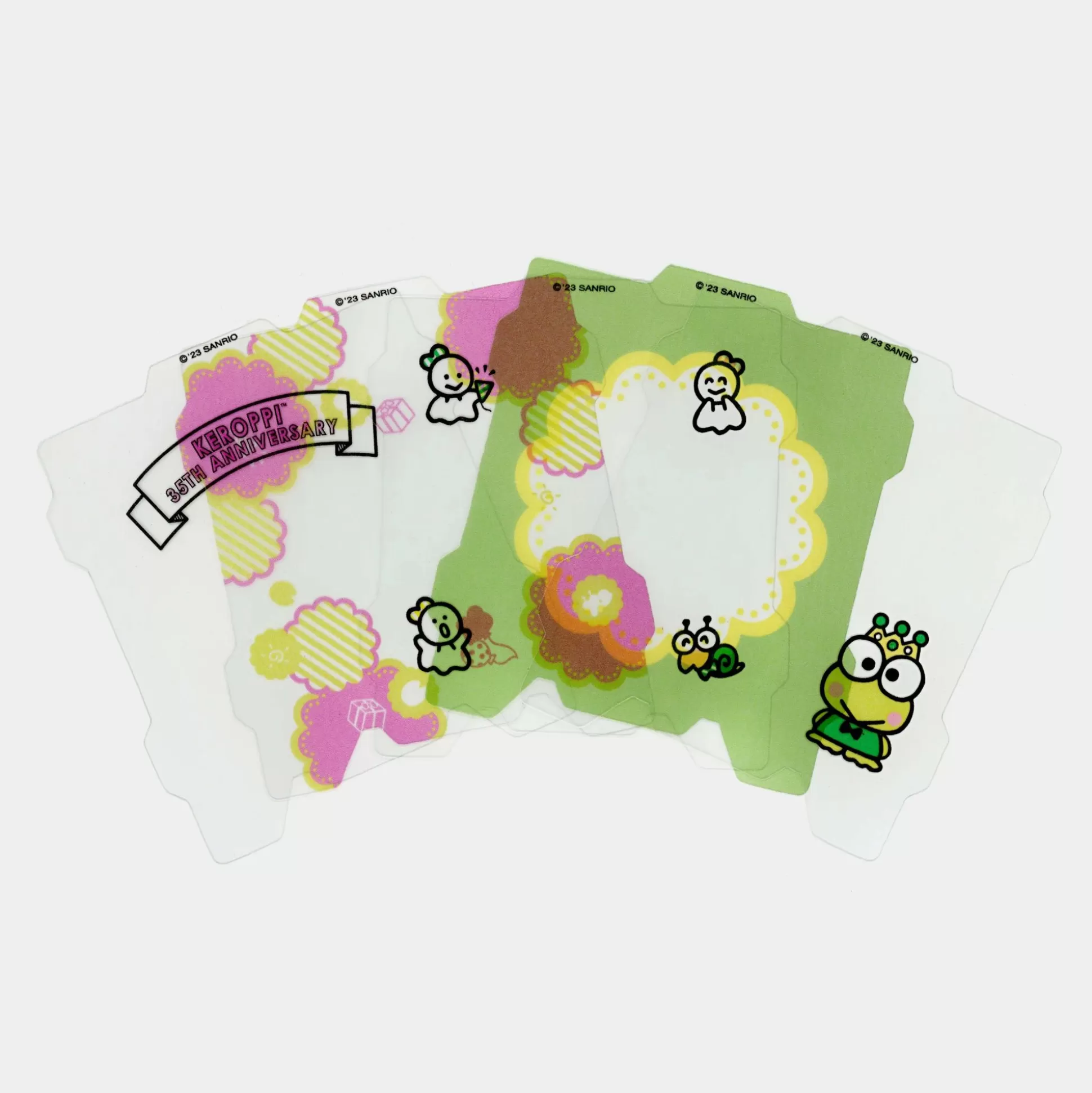 Keroppi 35Th Anniversary Instant Film Photo Filters (5-Pack)^RETROSPEKT Cheap