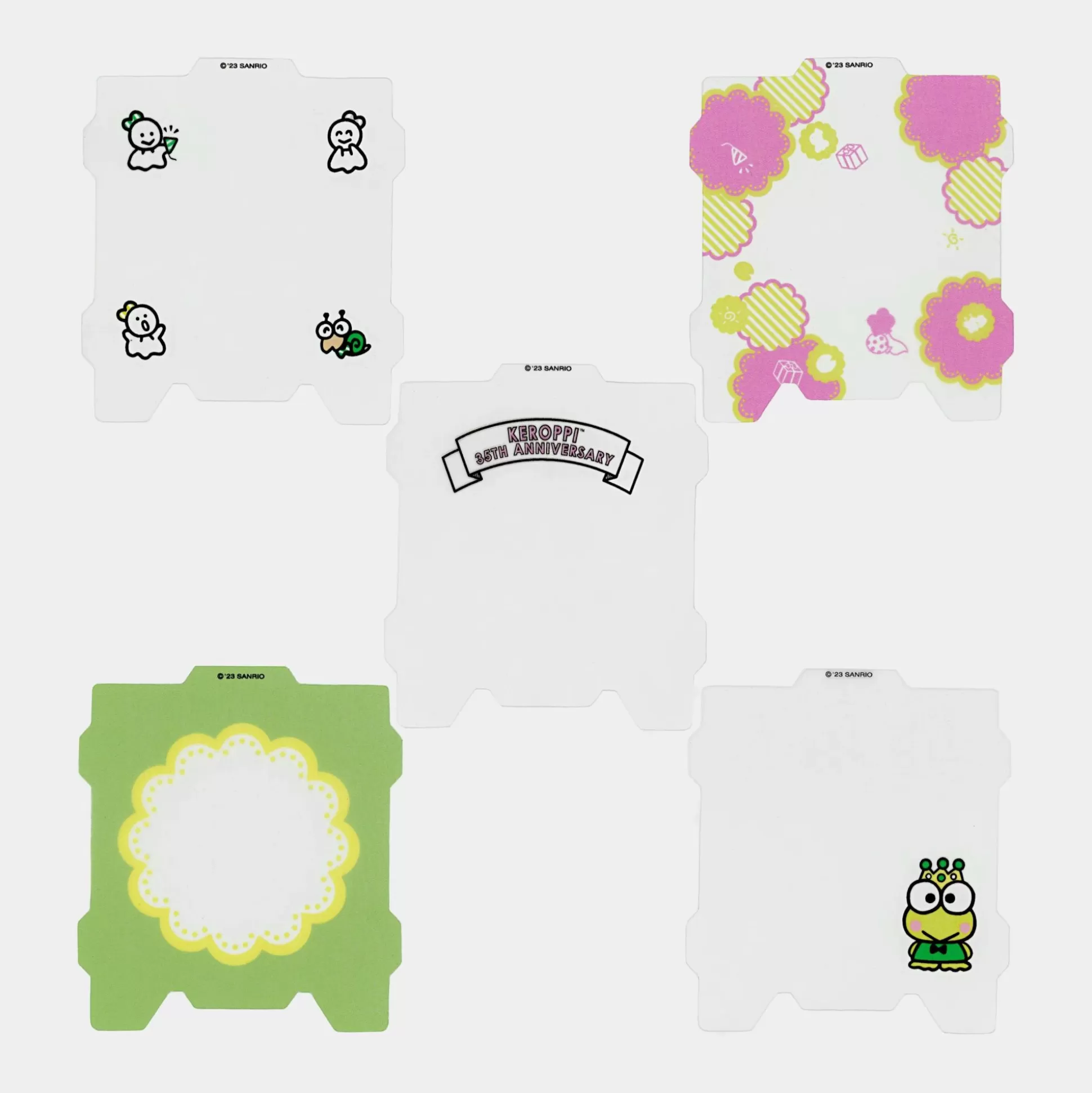 Keroppi 35Th Anniversary Instant Film Photo Filters (5-Pack)^RETROSPEKT Cheap