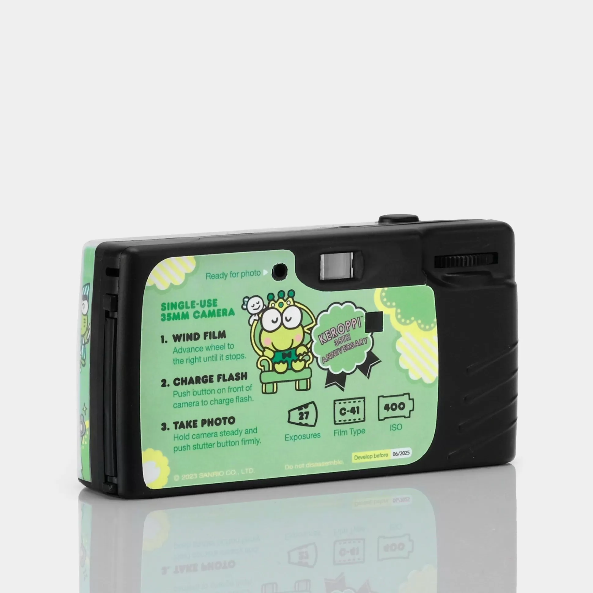 Keroppi 35Th Anniversary Single Use 35Mm Camera^RETROSPEKT New