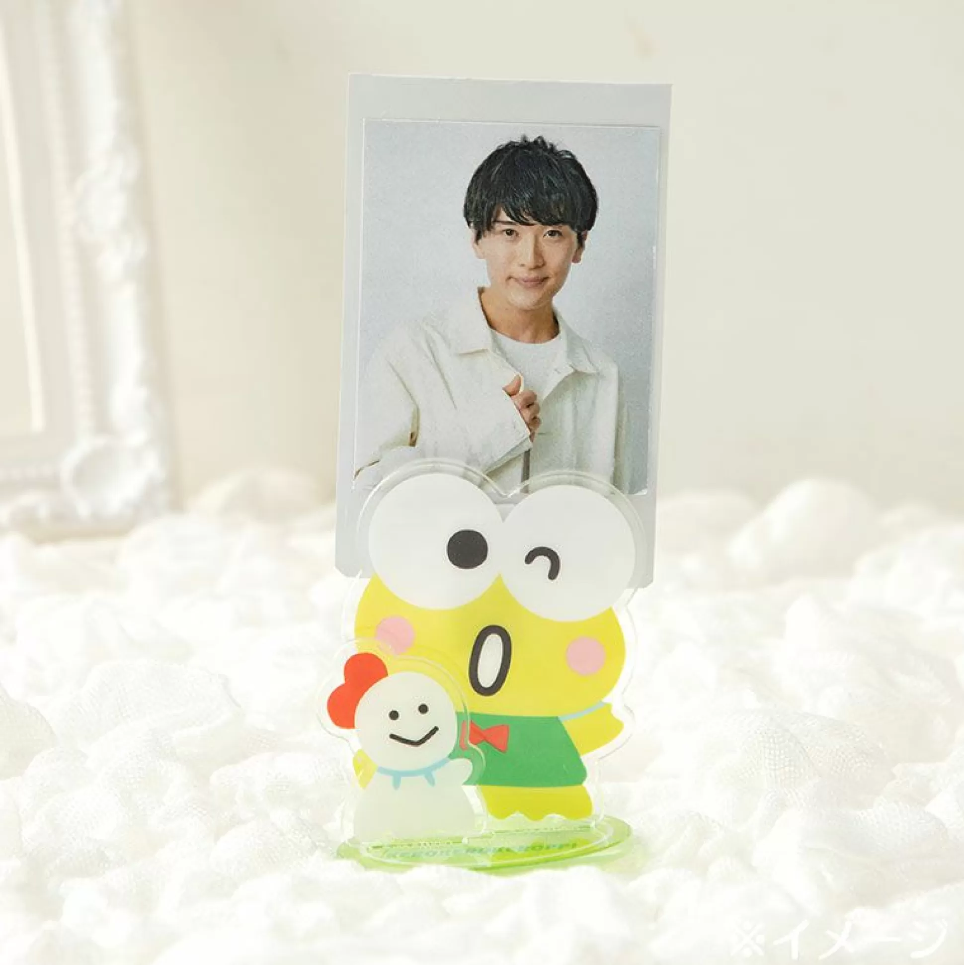 Keroppi Acrylic Clip Stand^Japan Original Clearance