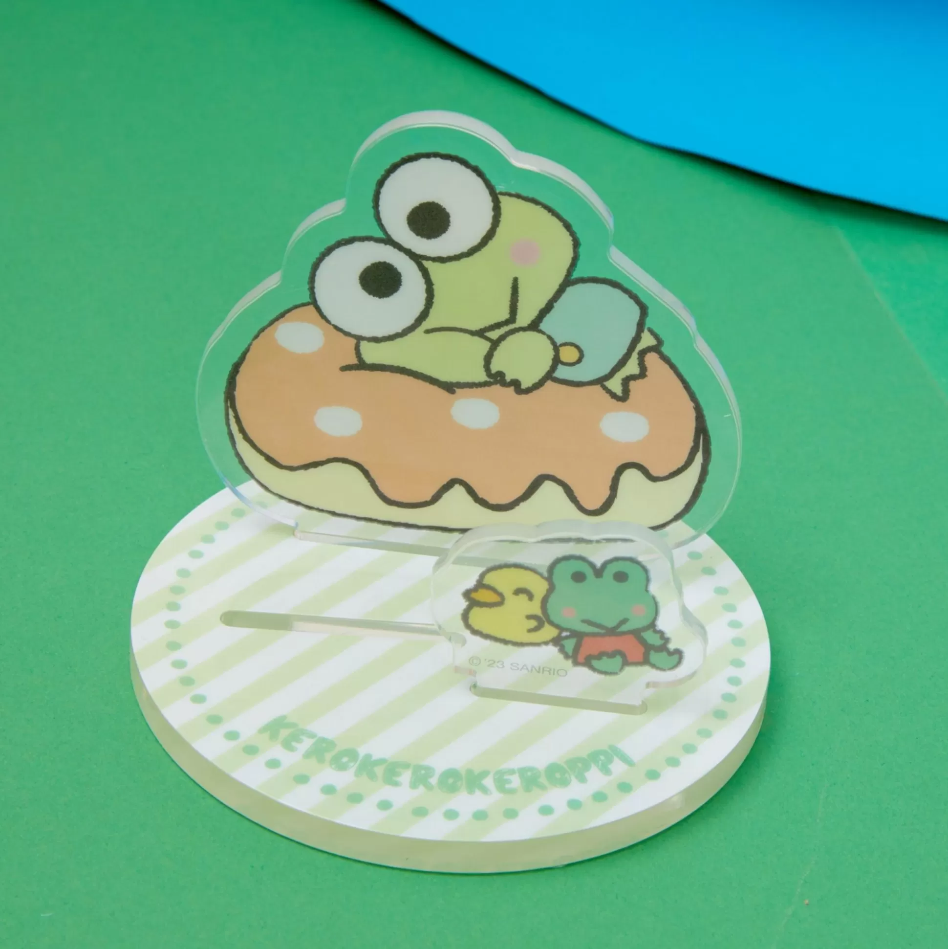 Keroppi Acrylic Clip Stand (Tiny Tots Series)^Global Original New