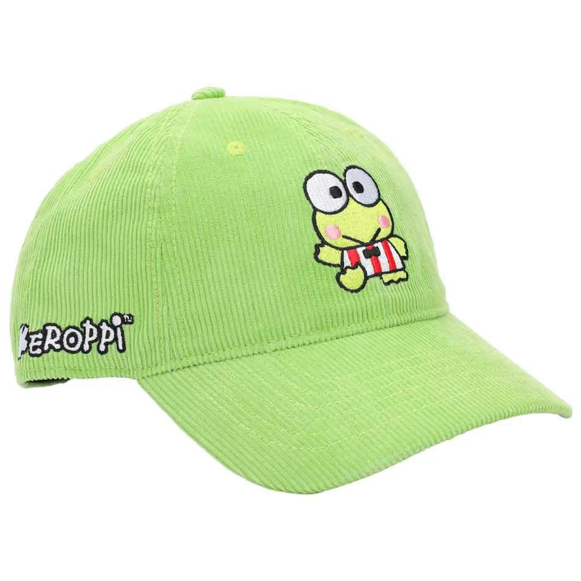 Keroppi Embroidered Corduroy Cap^BIOWORLD Sale