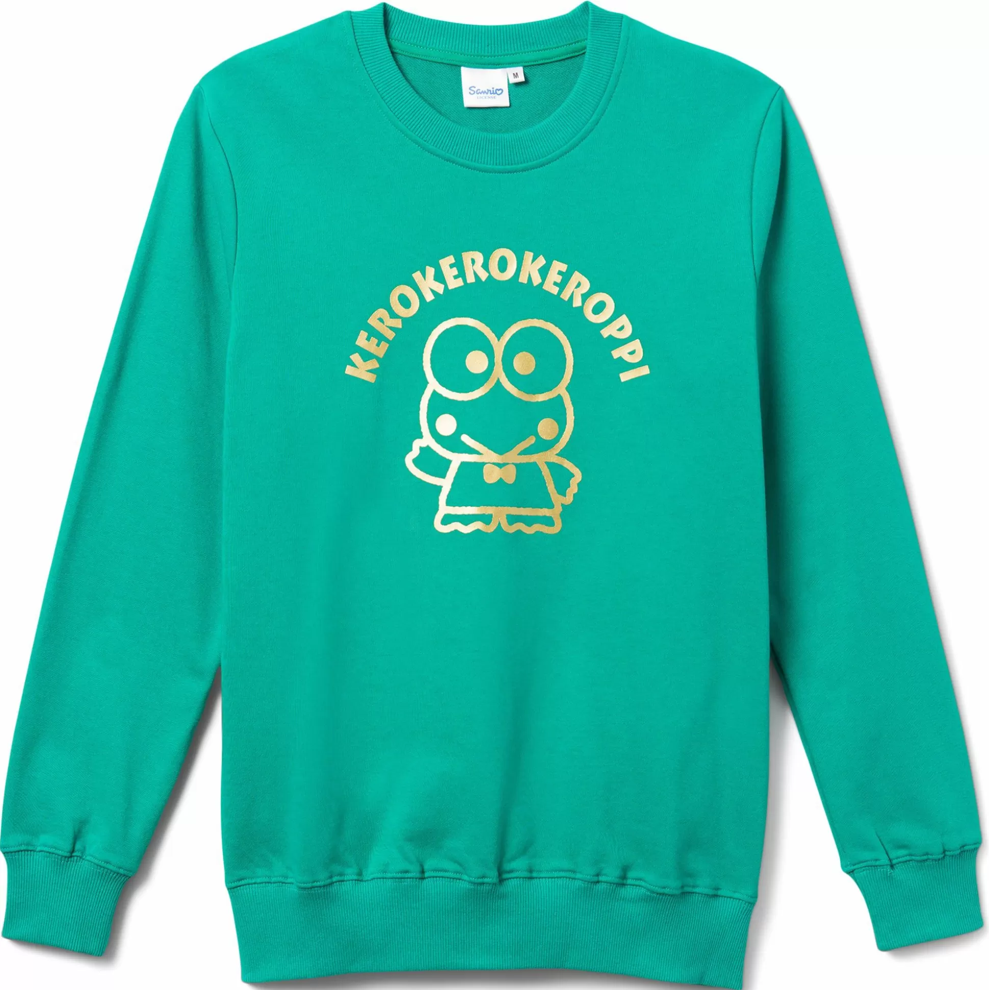 Keroppi Metallic Print Sweatshirt Green^Global License Best Sale