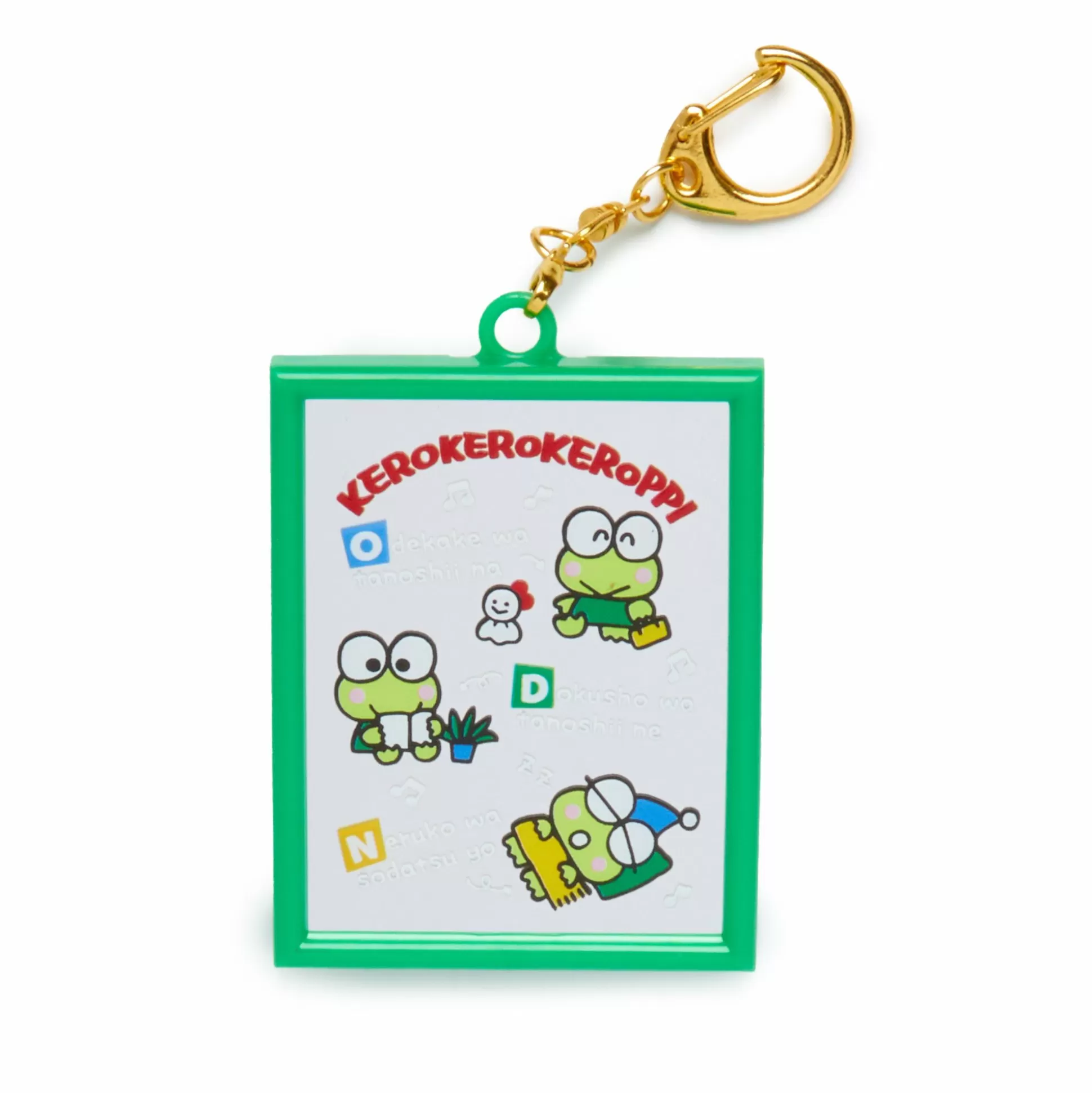 Keroppi Mirror Keychain^Japan Original Flash Sale