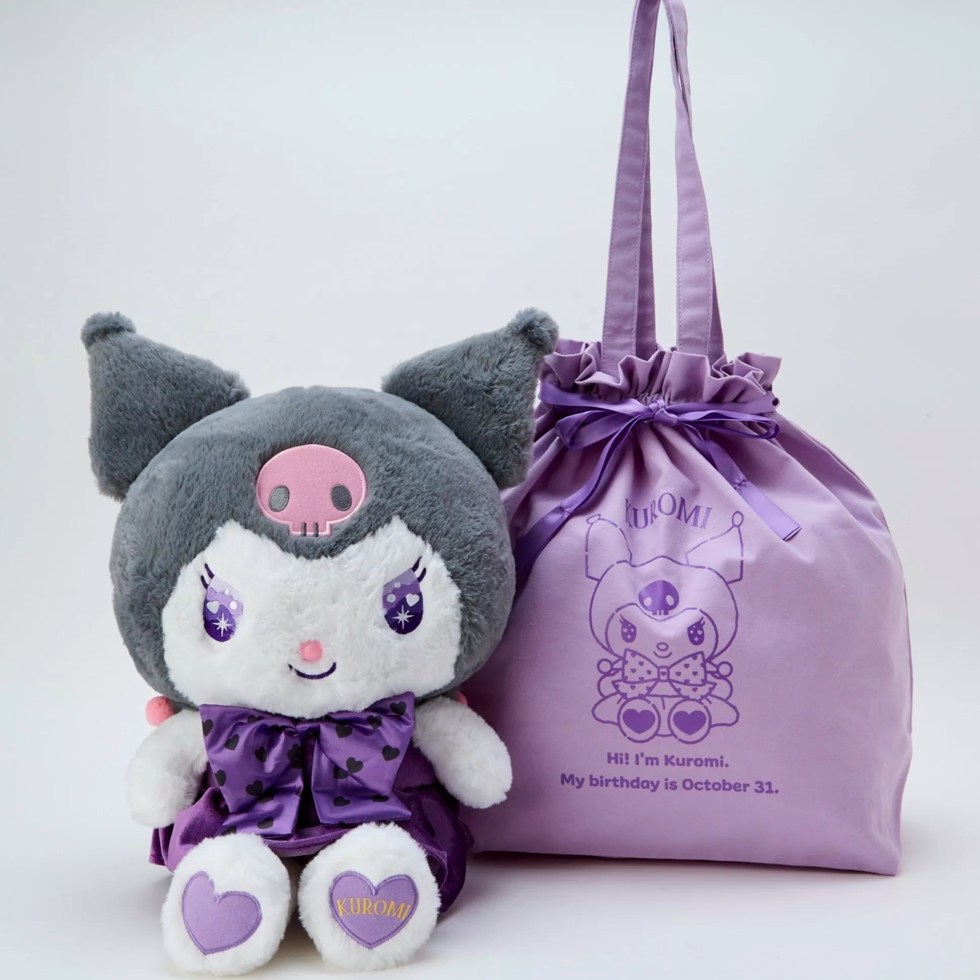 Kuromi 18" 2023 Happy Birthday Plush^Japan Original Fashion