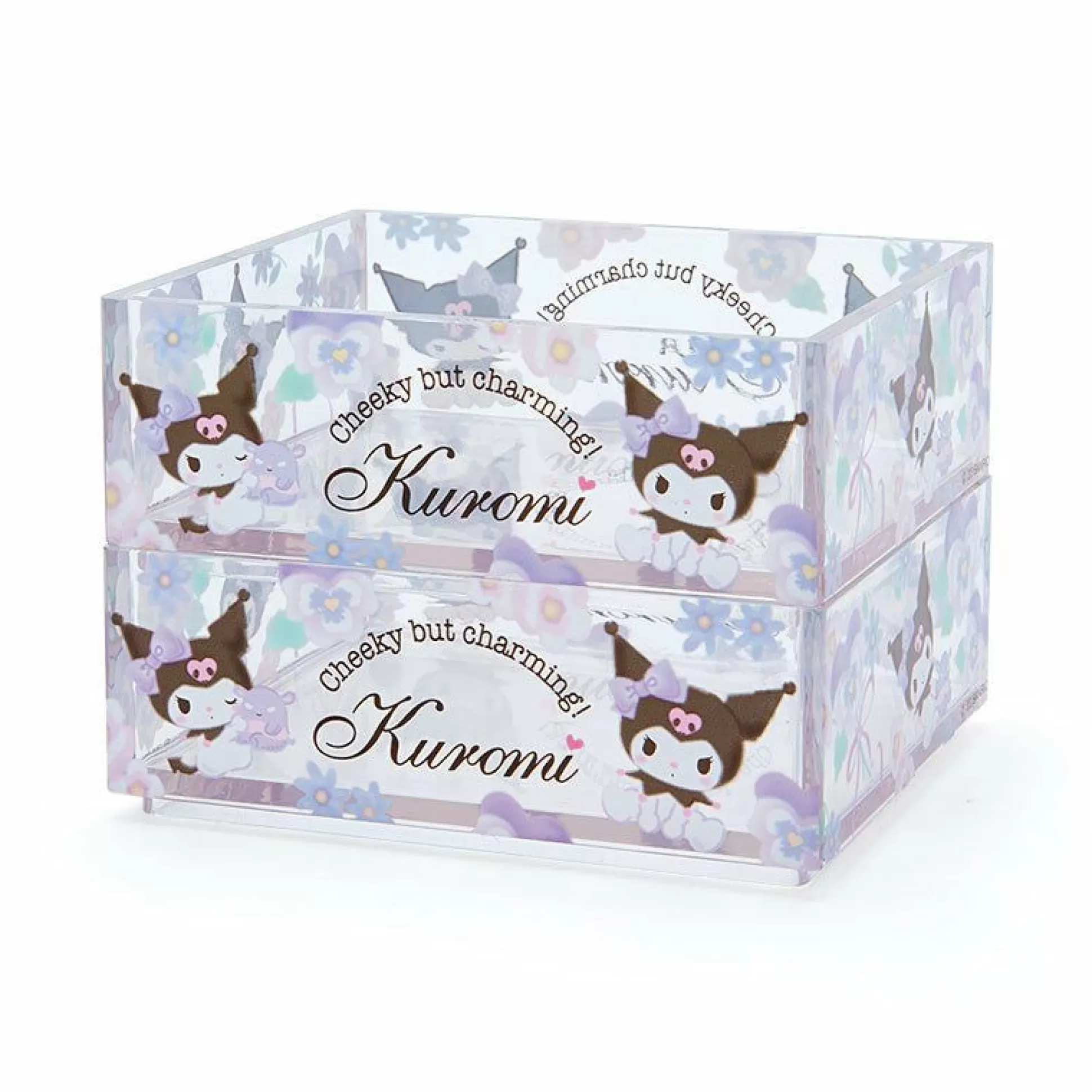 Kuromi 2-Piece Stacking Case^Japan Original Discount