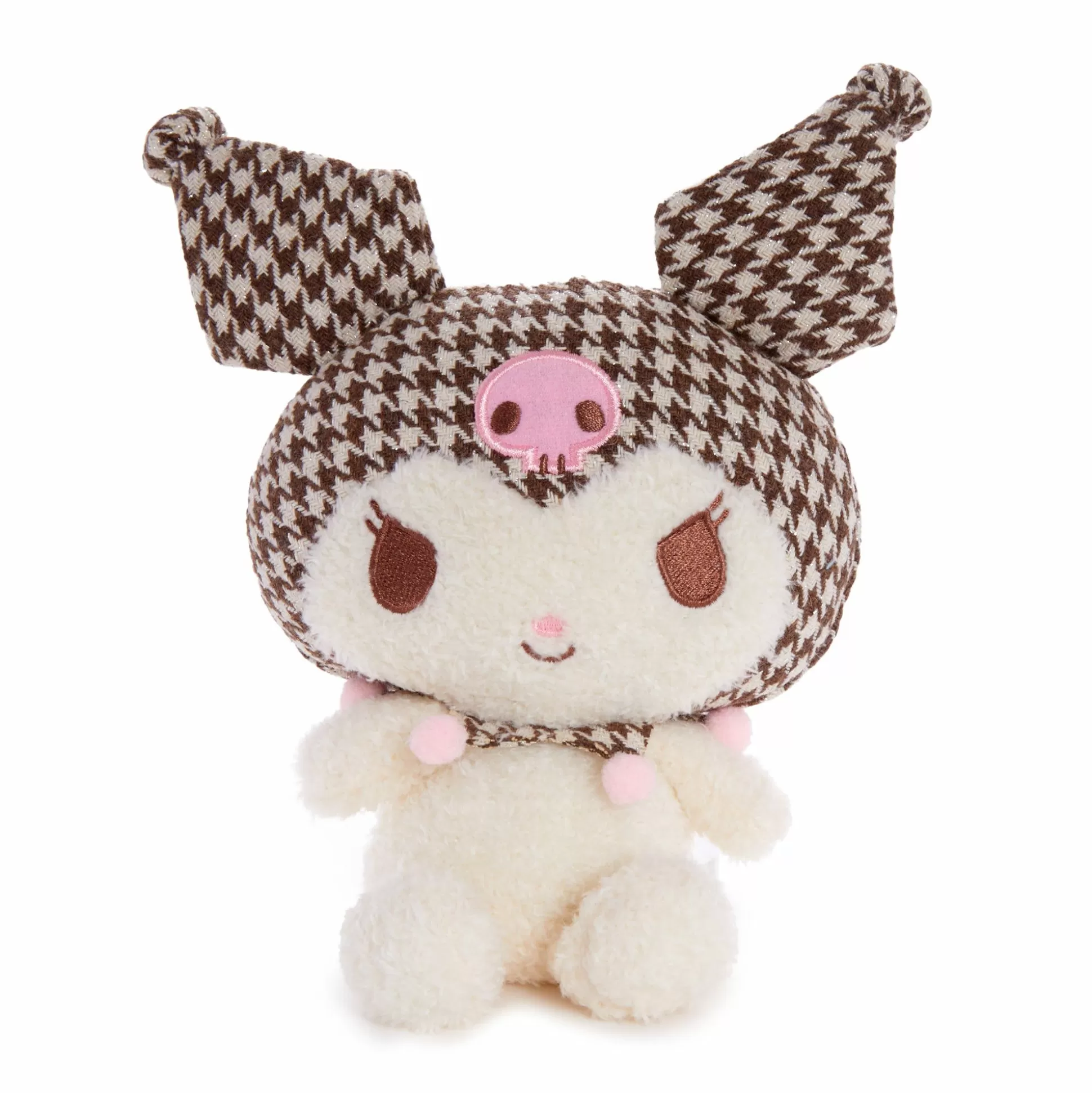 Kuromi 7" Plush (Sweet Houndstooth Series)^NAKAJIMA CORPORATION Cheap