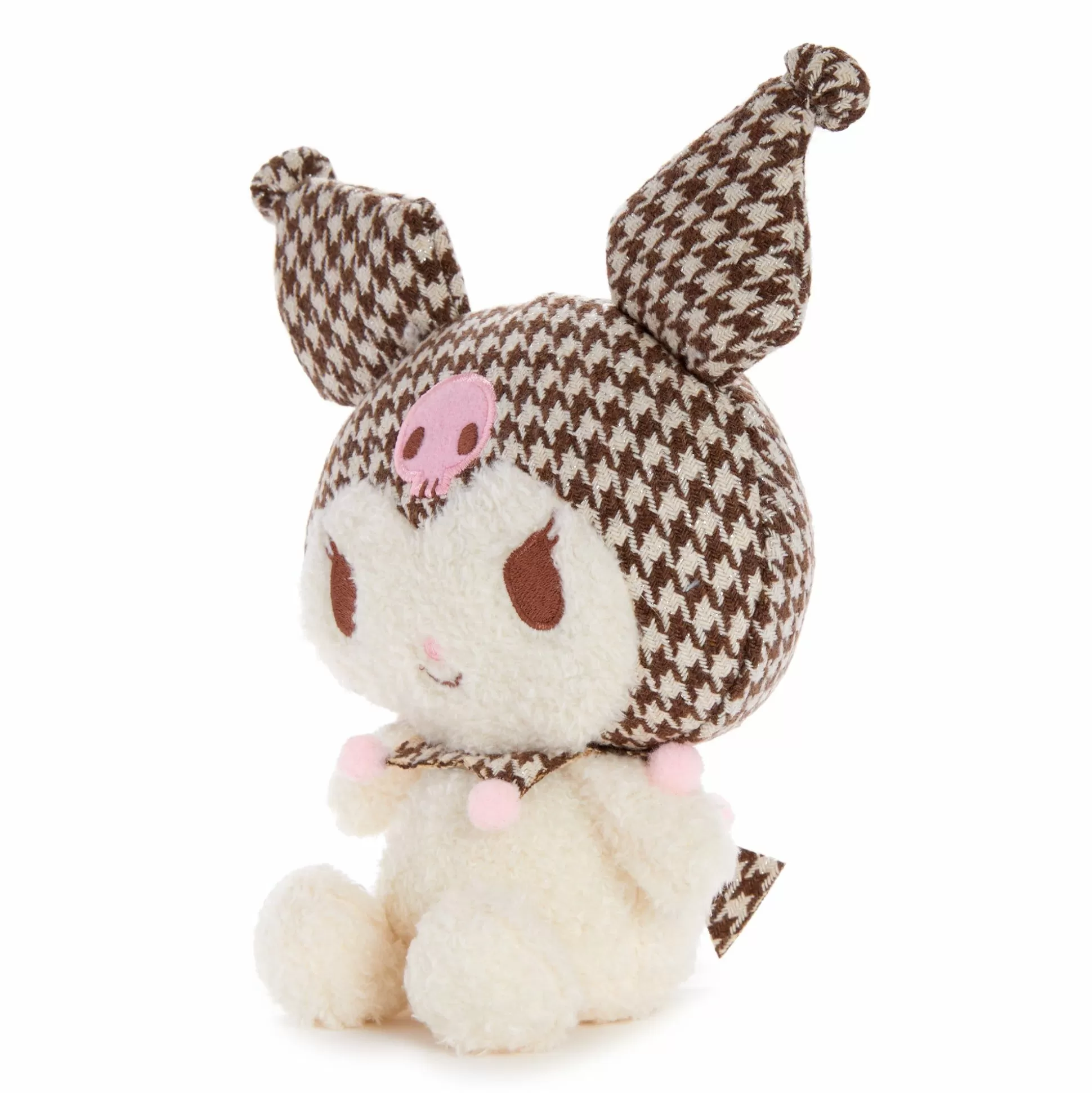 Kuromi 7" Plush (Sweet Houndstooth Series)^NAKAJIMA CORPORATION Cheap