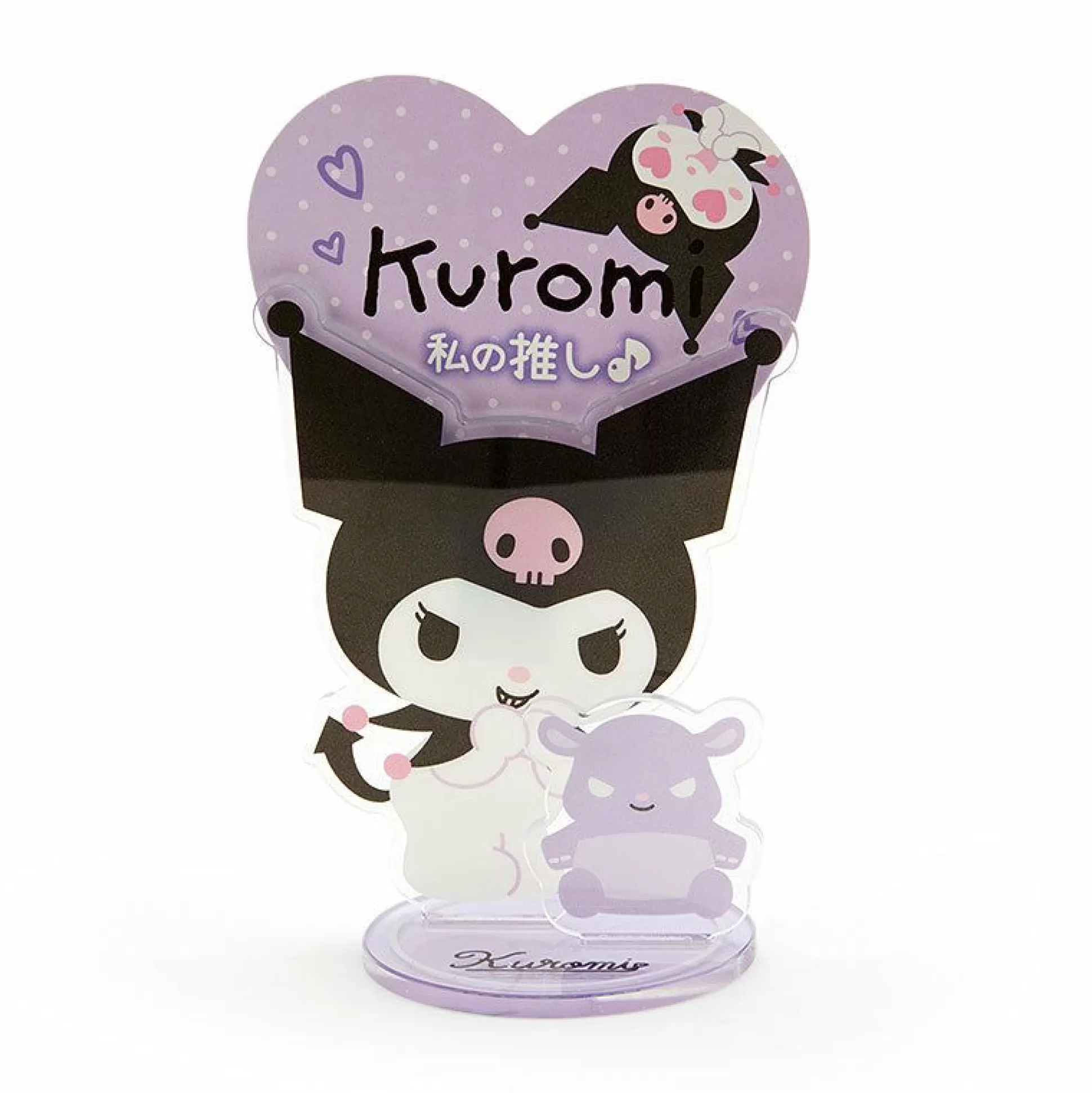 Kuromi Acrylic Clip Stand^Japan Original Outlet