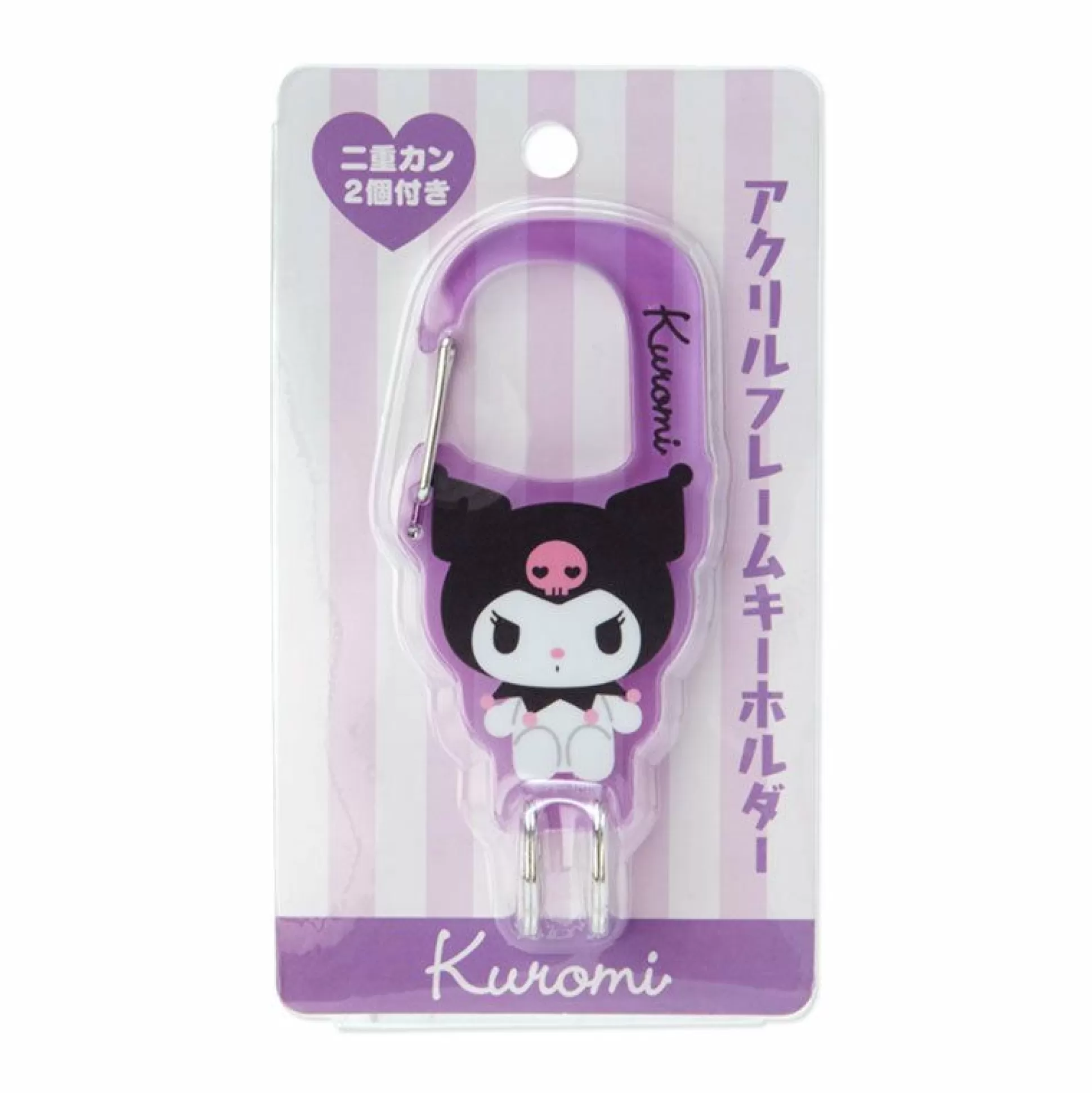 Kuromi Acrylic Keychain^Japan Original Clearance