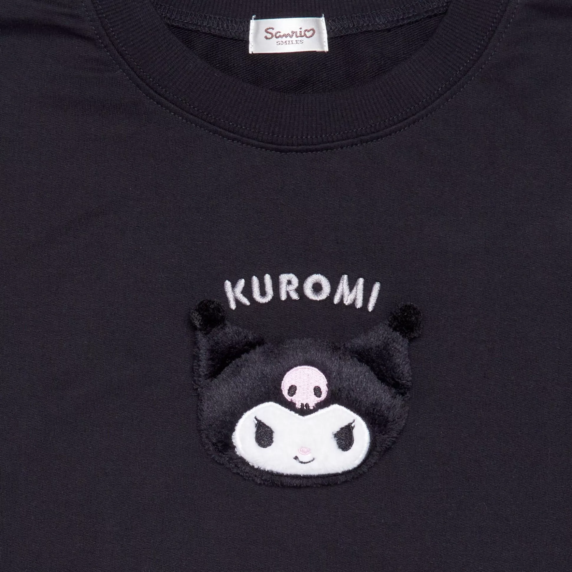 Kuromi Applique Sweatshirt^Japan Original Store