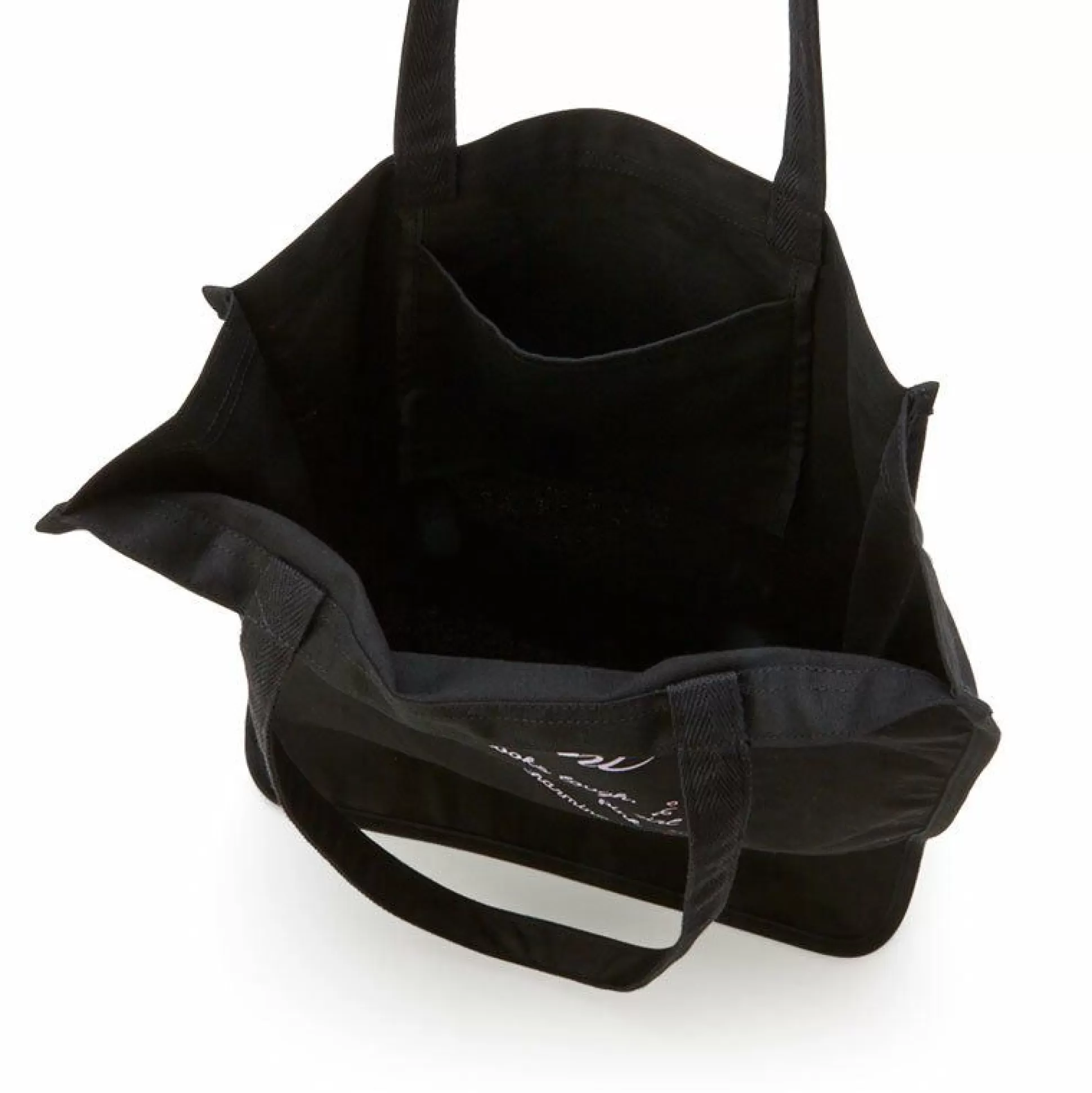 Kuromi Canvas Easy Tote Bag (Black)^Japan Original Clearance