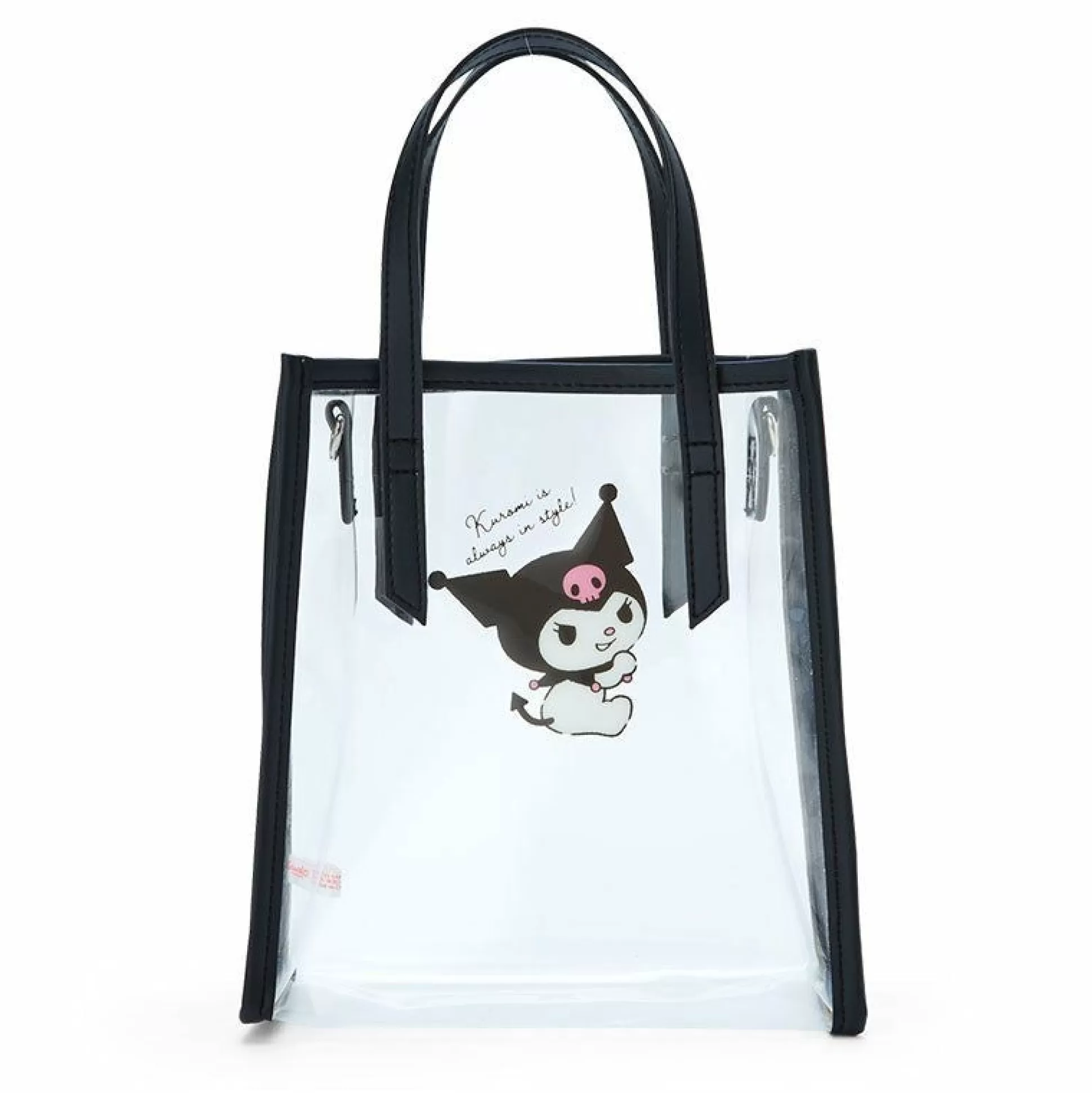 Kuromi Clear Convertible Mini Tote^Japan Original Cheap