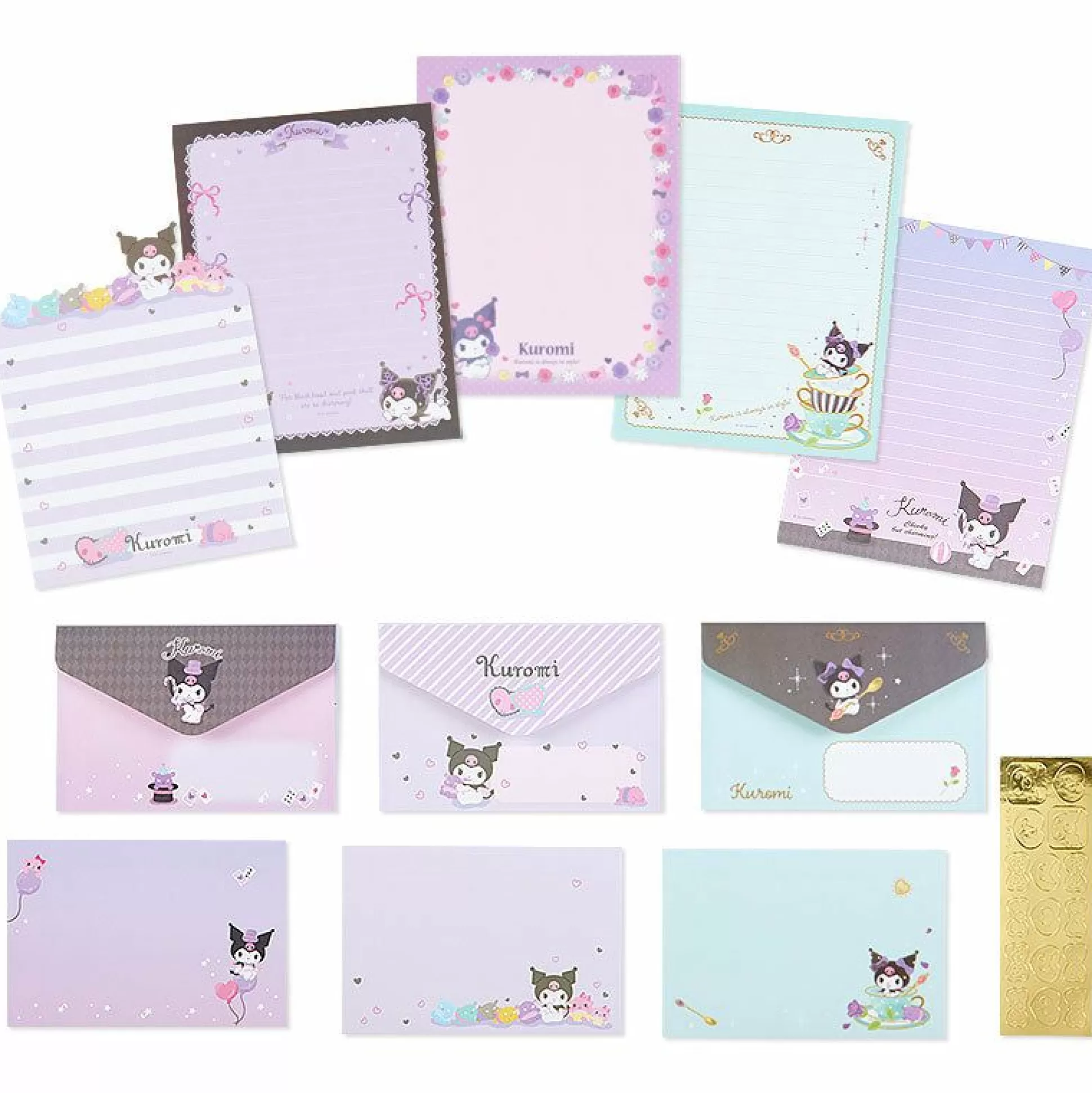 Kuromi Deluxe Letter Set^Japan Original Discount